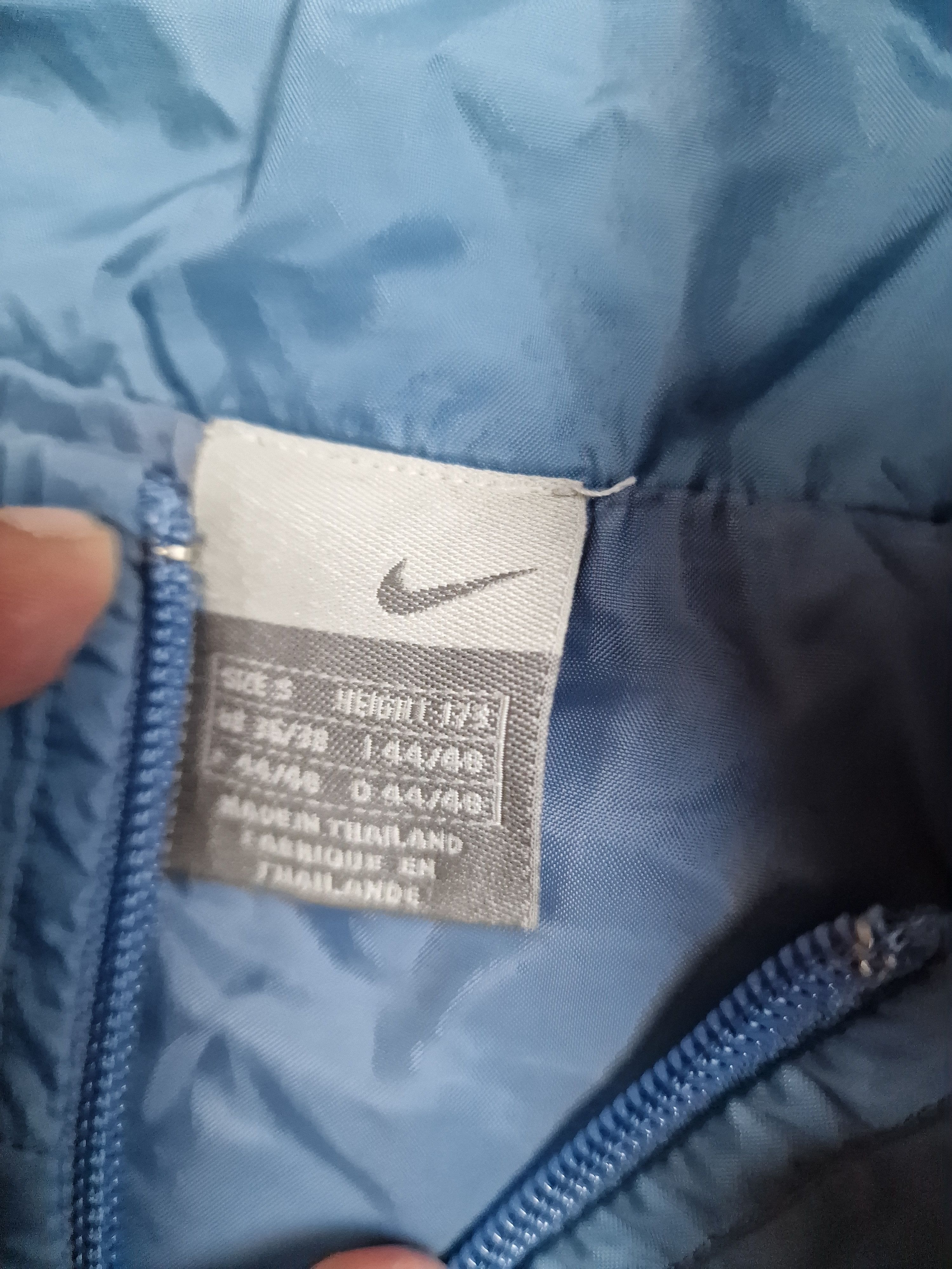 Nike × Vintage 00s Nike Retro Logo Vintage Y2K Oversized Nylon Retro Jacket Size US S / EU 44-46 / 1 - 9 Thumbnail