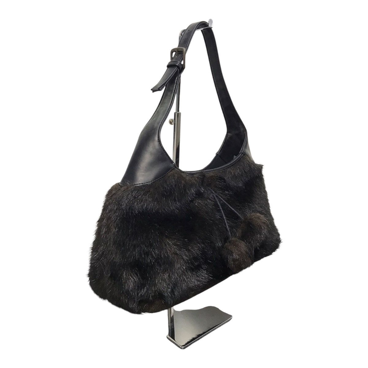 14th Addiction × Hysteric Glamour × If Six Was Nine Lapazangel Black Mink Fur Multicolour Bag Size ONE SIZE - 5 Thumbnail