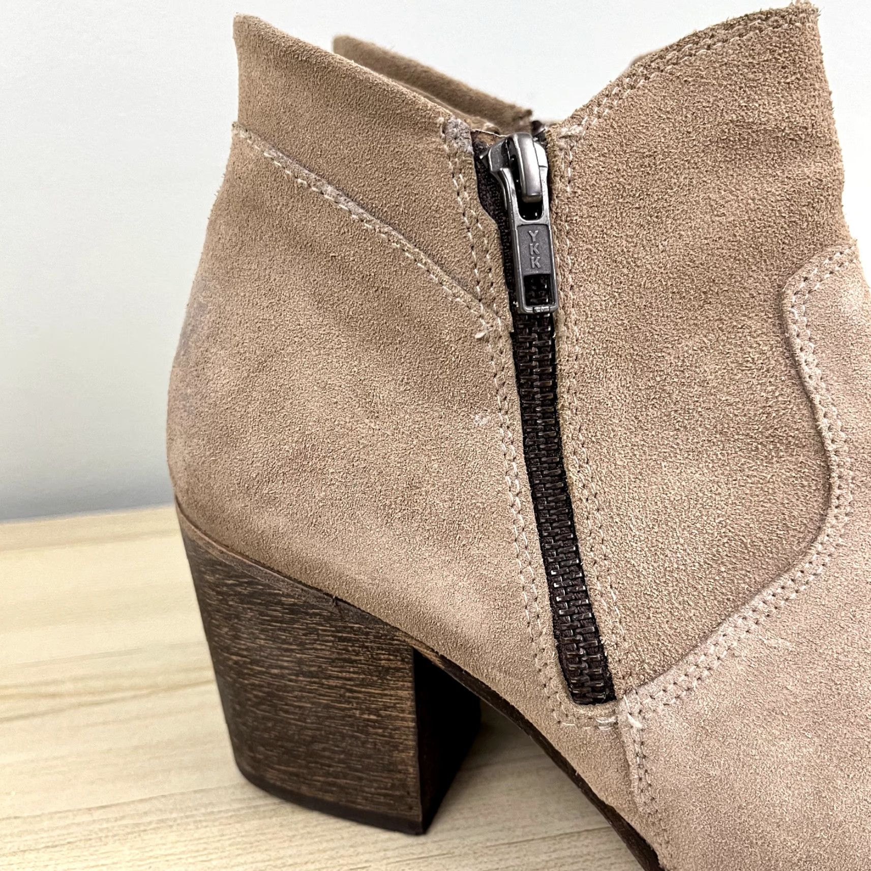 FREEBIRD FREEBIRD Boots Womens Size 8 Brown Leather Double Zip Ankle Booties Heels Size US 8 / IT 38 - 3 Thumbnail