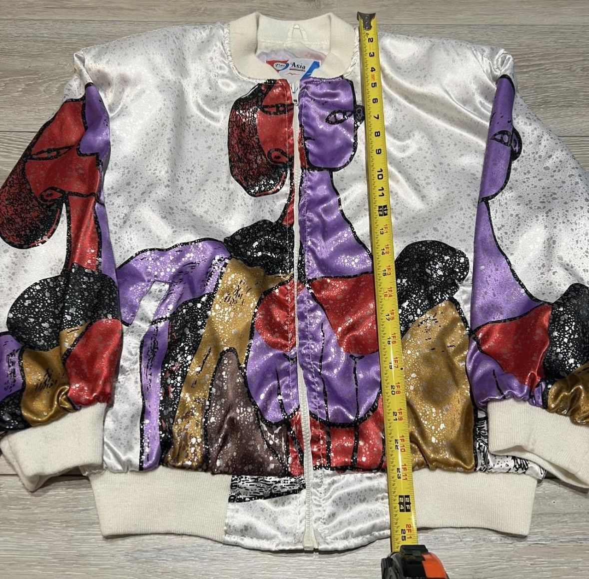 Other Vintage 1980’s Pablo Picasso Art Gallery Bomber ZipUp Jacket Size M / US 6-8 / IT 42-44 - 4 Thumbnail