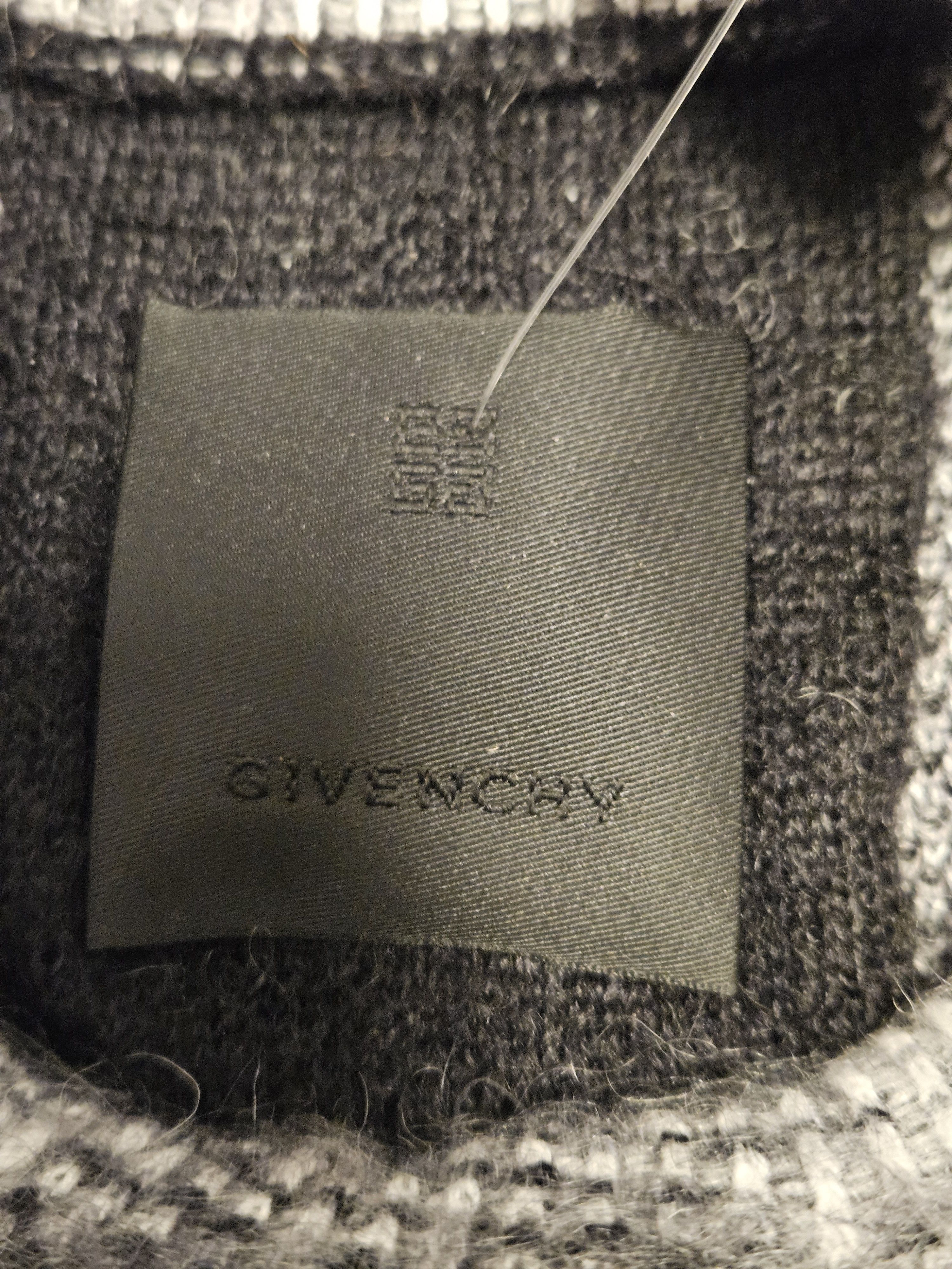 Givenchy 4G Checked Mohair Sweater Size US L / EU 52-54 / 3 - 5 Thumbnail