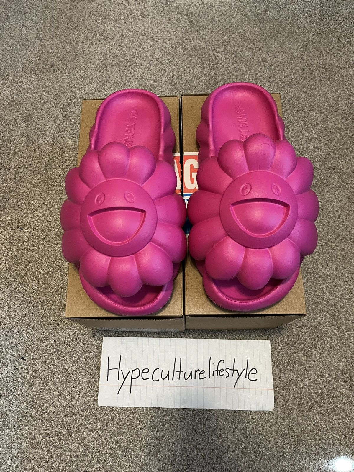 Takashi Murakami Ohana Full-Bloom Raspberry Rose Size US 11 / EU 44 - 2 Thumbnail