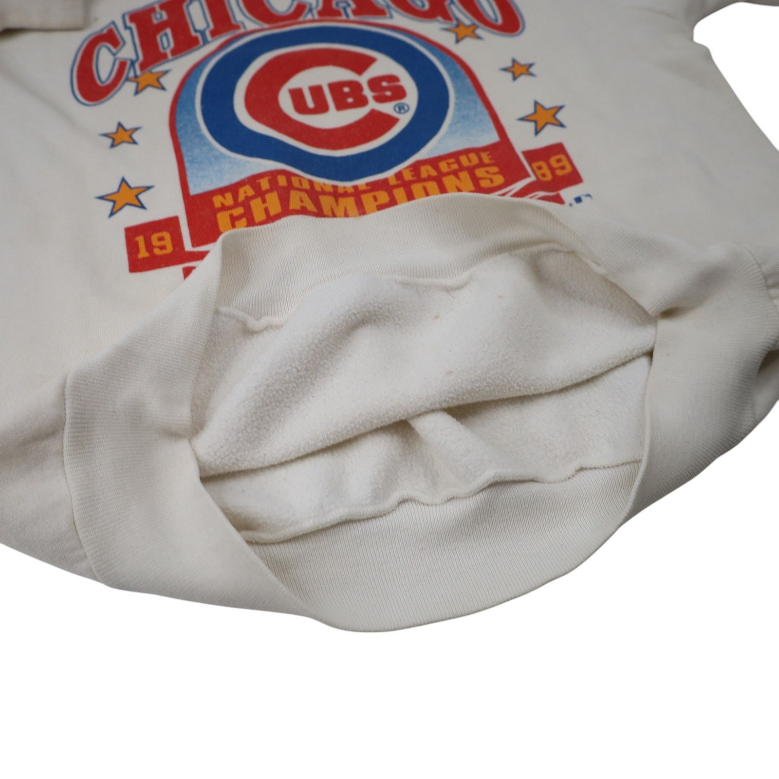 MLB × Vintage VTG 1989 Chicago Cubs National Champions Graphic Sweatshirt Size US M / EU 48-50 / 2 - 12 Thumbnail