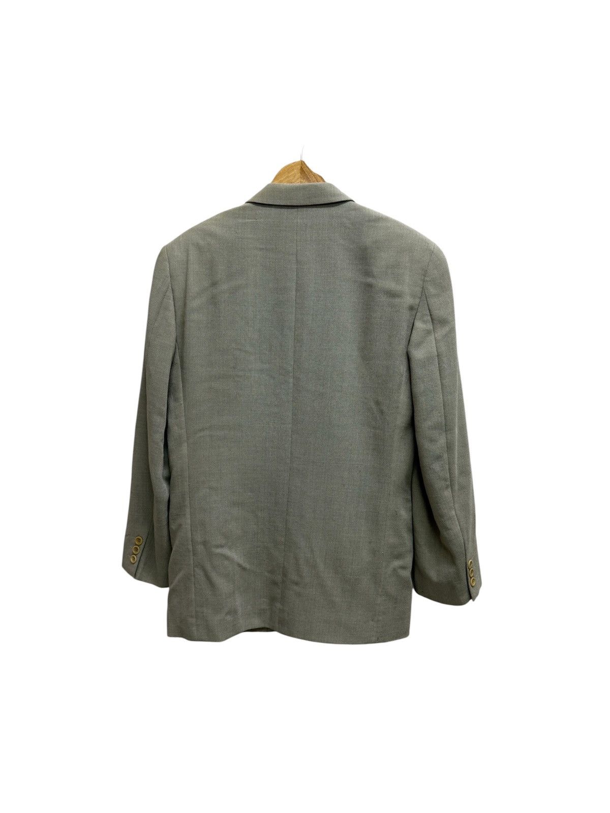 Kenzo VINTAGE 90s KENZO HOMME LINEN BLAZER Size 40S - 2 Thumbnail