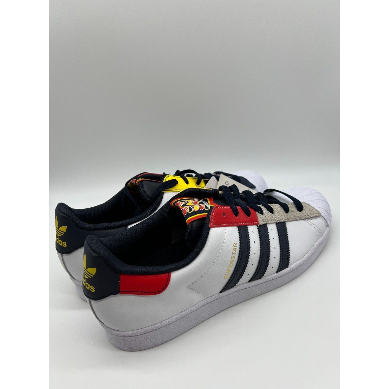Adidas Adidas Superstar Shoes White Legend Ink Red H05250 Men's 11 Size US 11 / EU 44 - 5 Thumbnail