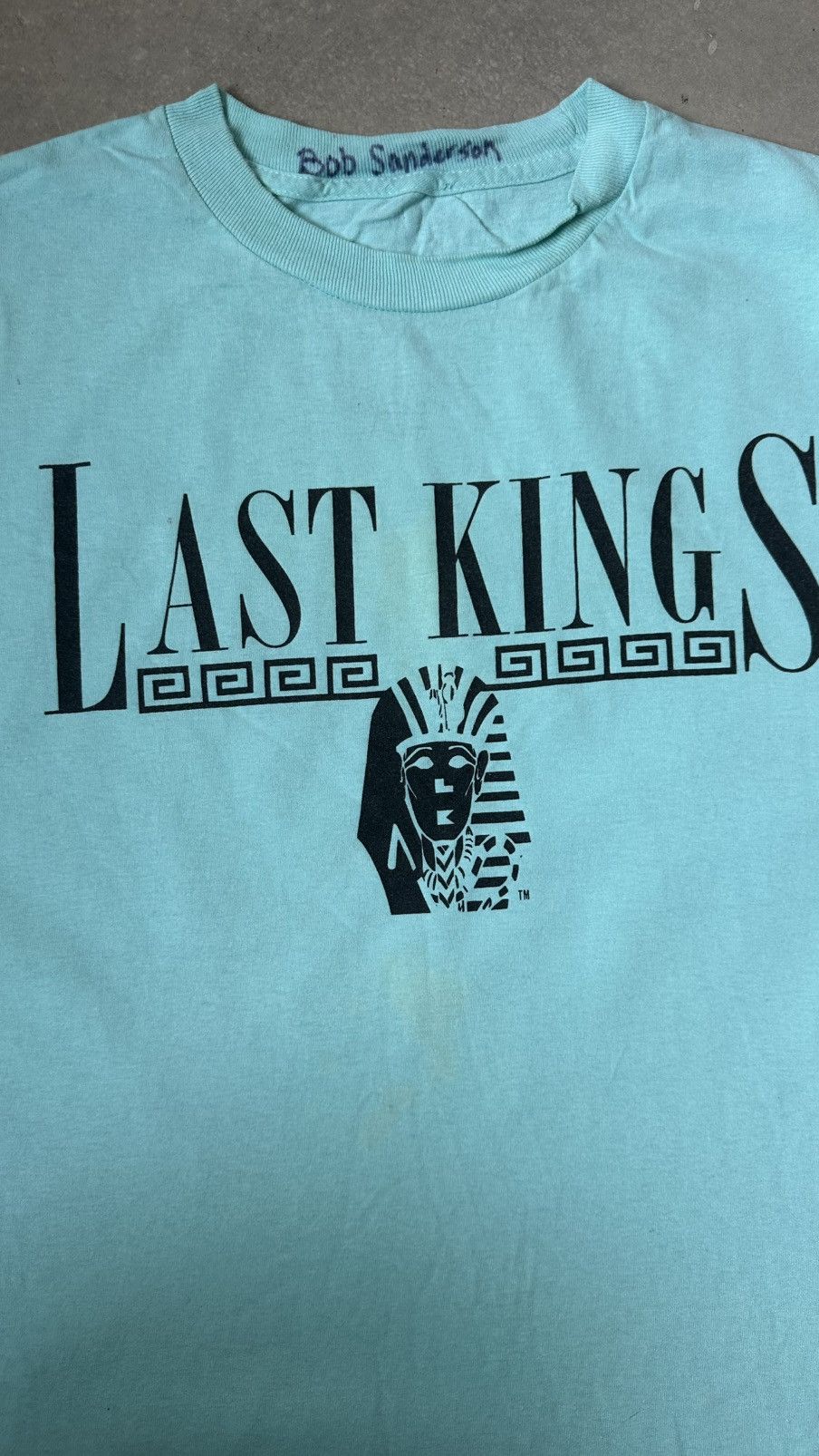 Last Kings VINTAGE LAST KING LOGO TEE Size US M / EU 48-50 / 2 - 2 Thumbnail