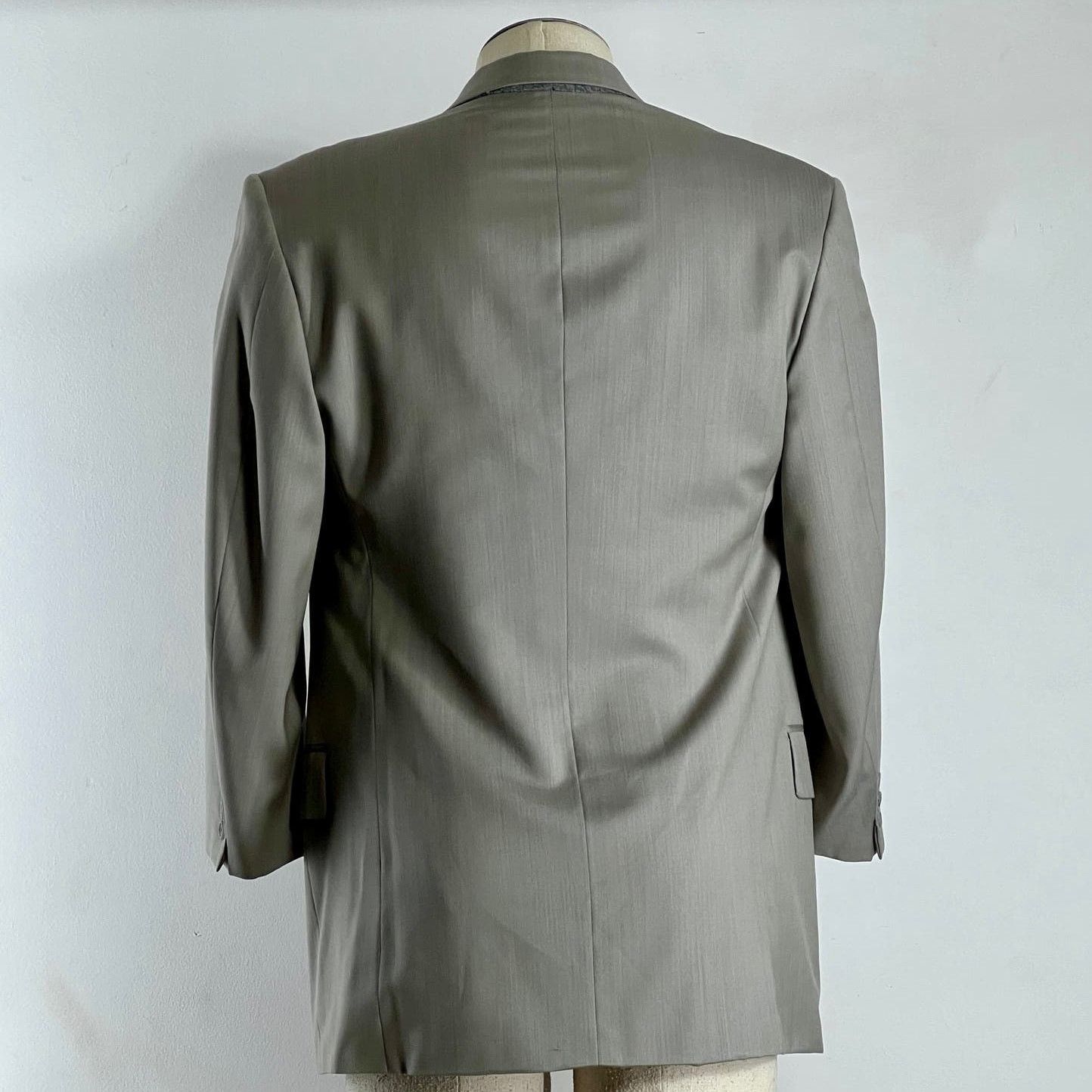 Corneliani Corneliani Made Italy Mens Light Gray Wool Blazer Jacket 40R Size US M / EU 48-50 / 2 - 2 Thumbnail