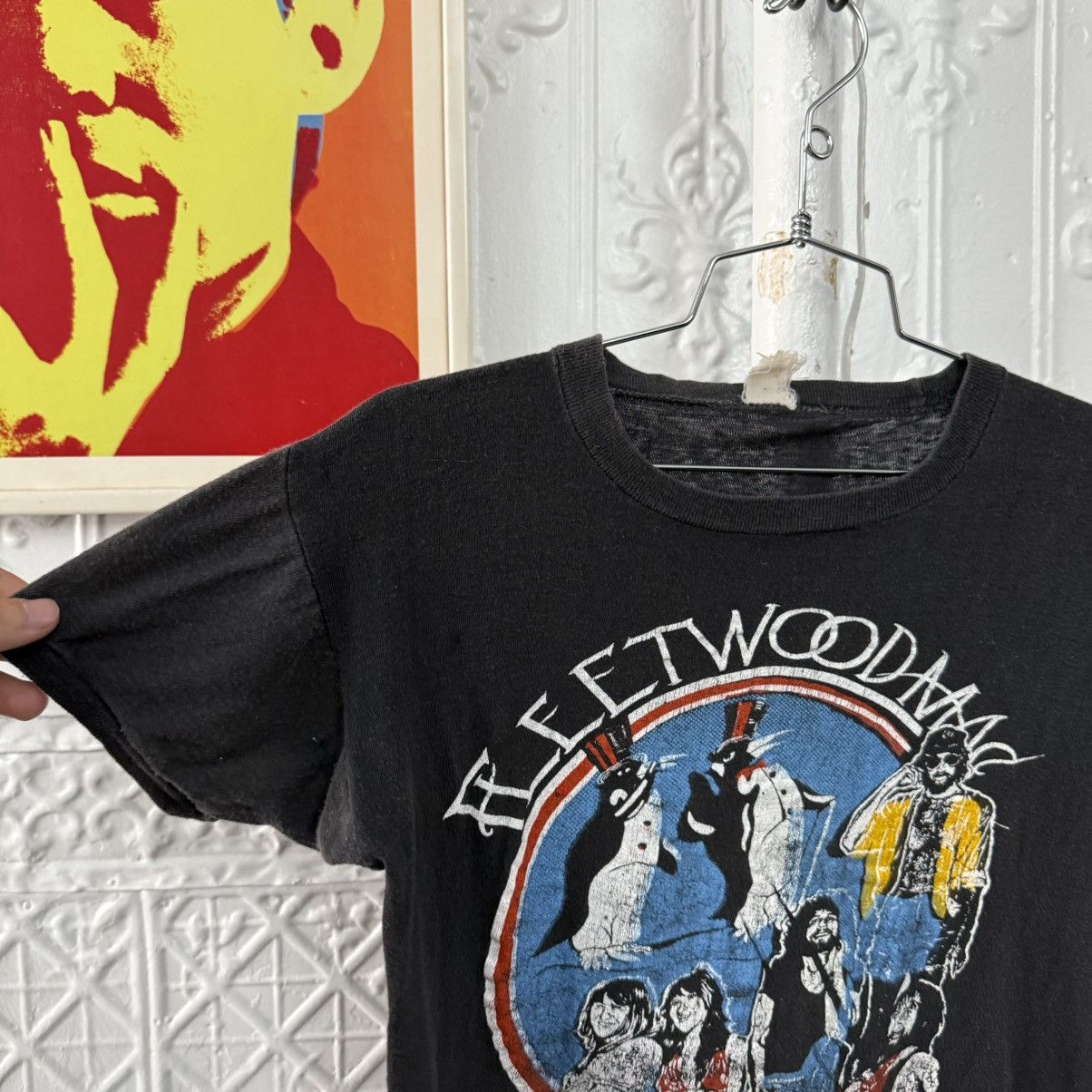 Vintage 1970s vintage fleetwood mac tshirt Size US XS / EU 42 / 0 - 3 Thumbnail