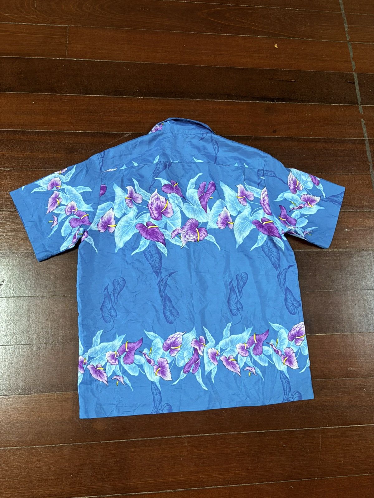 Jams World 80s Rare Vintage halena Hawaii Button Up Patterned Shirt Size US L / EU 52-54 / 3 - 9 Thumbnail