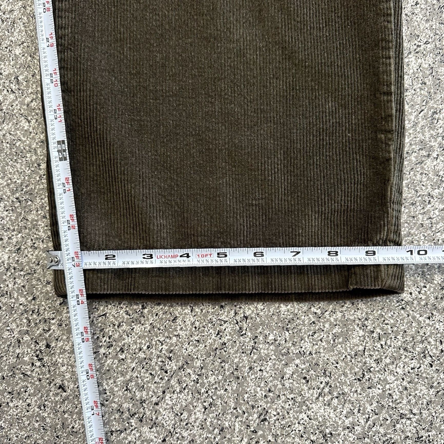 Roundtree & Yorke Roundtree & Yorke Corduroy Pants Mens 42x28 Relaxed Fit Straight Leg Brown Size US 42 / EU 58 - 7 Thumbnail