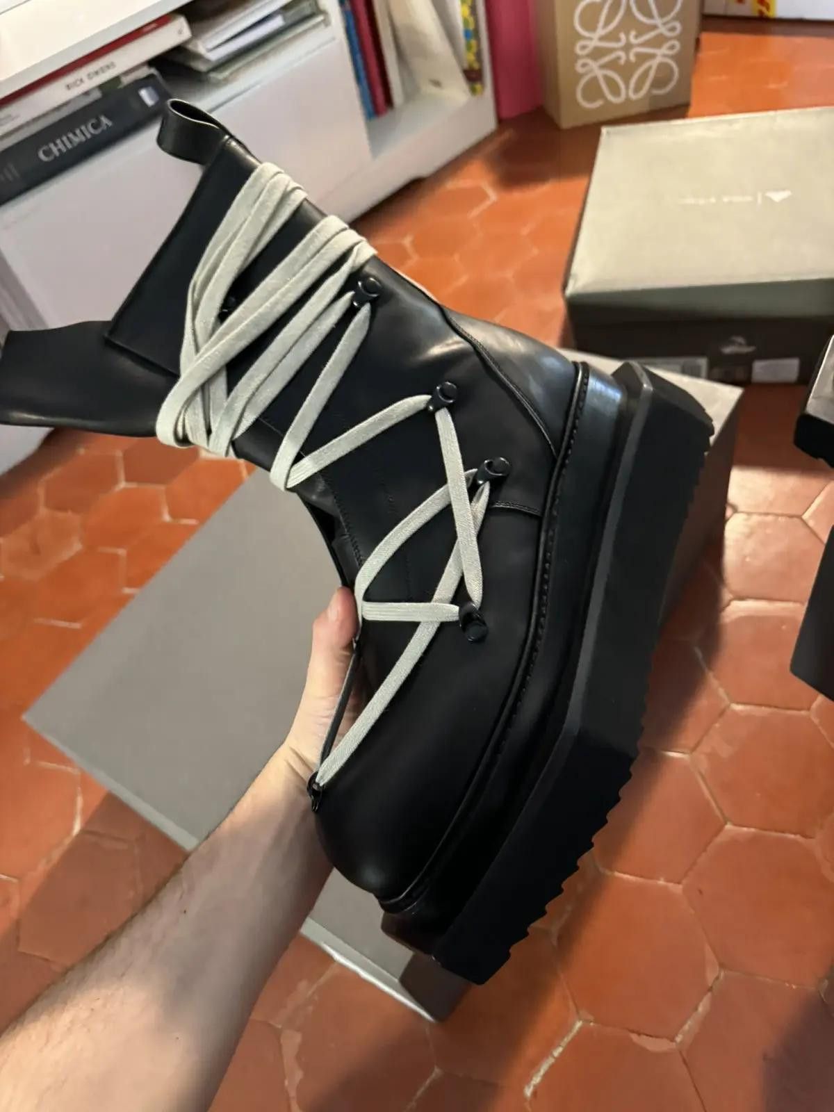 Rick Owens Rick Owens Megalace Boots Size US 8 / EU 41 - 3 Thumbnail