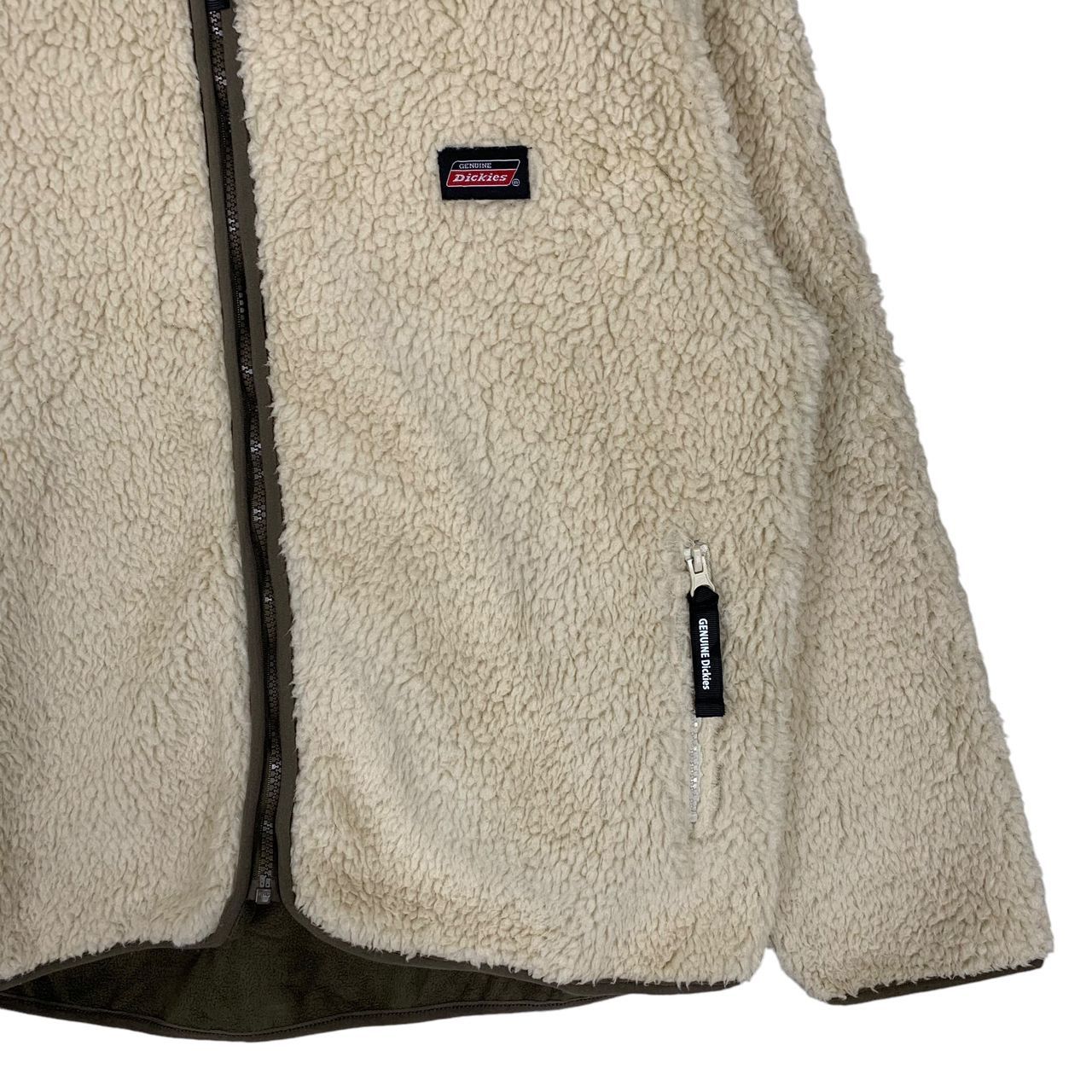 Dickies × Vintage Dickies Workwear Brand Dickies Genuine Zipper Hoodie Size US L / EU 52-54 / 3 - 3 Thumbnail