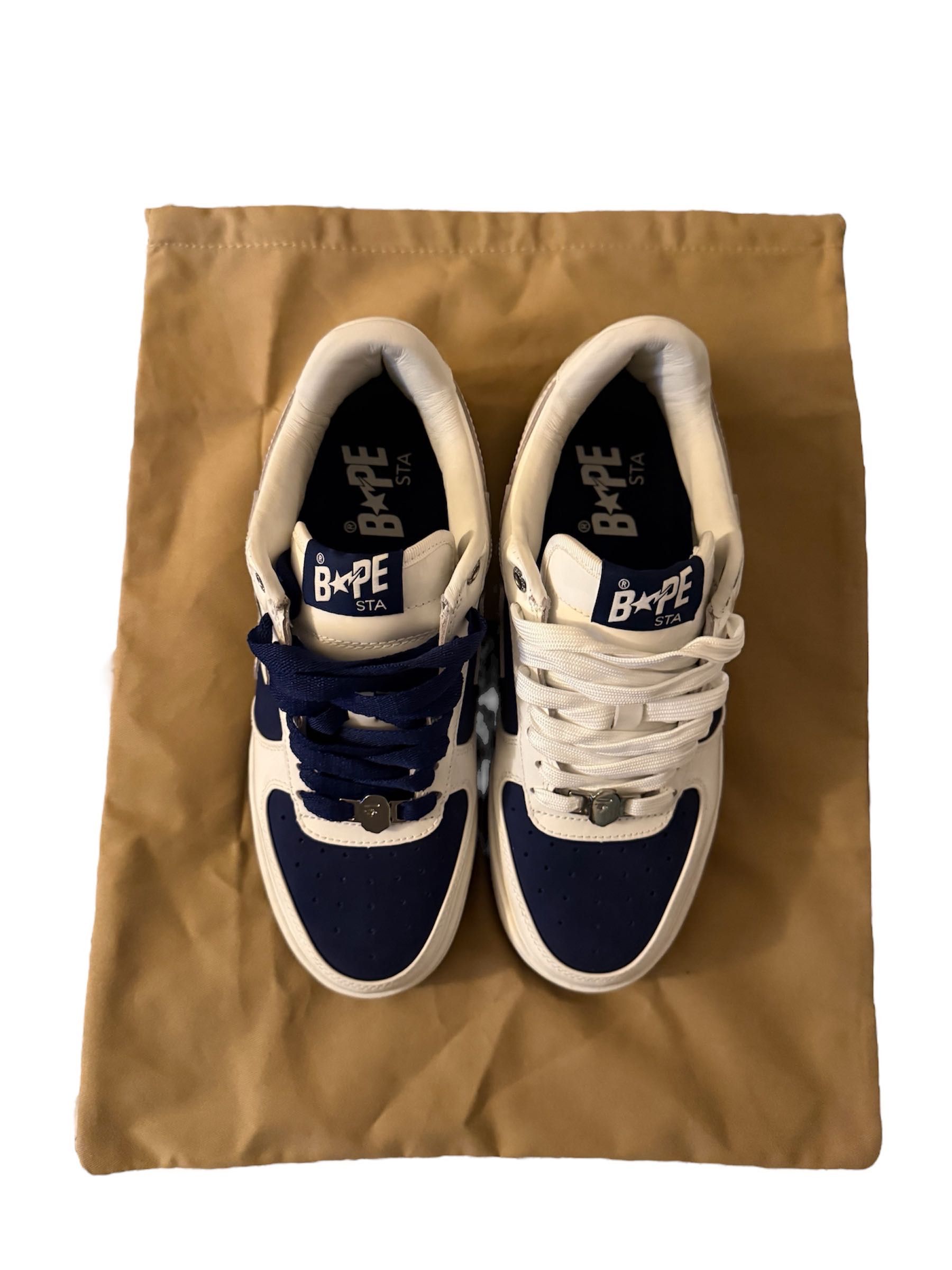 Bape BAPE STA #6 MENS NAVY Size US 8 / EU 41 - 2 Thumbnail