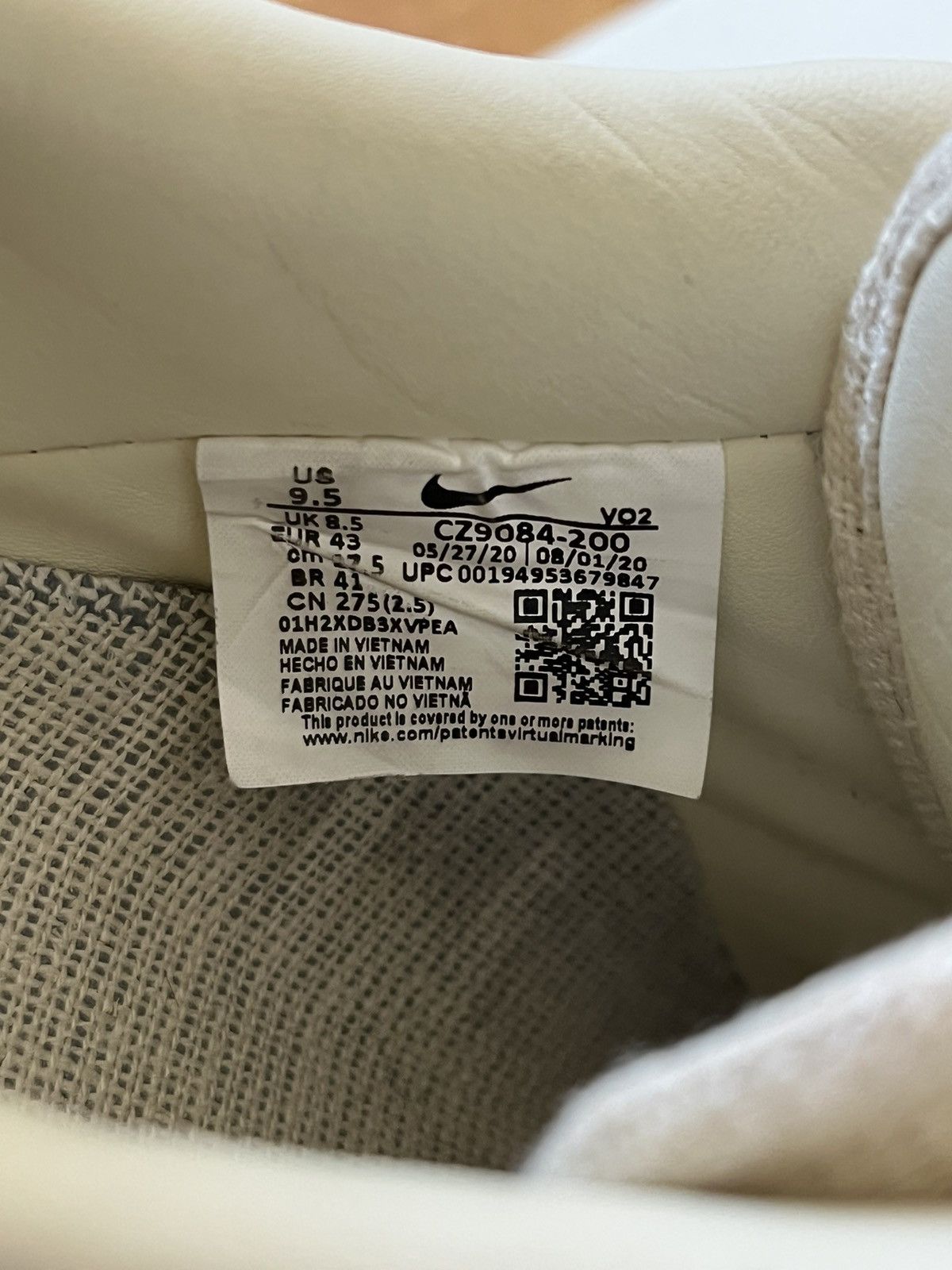 nike stussy hemp