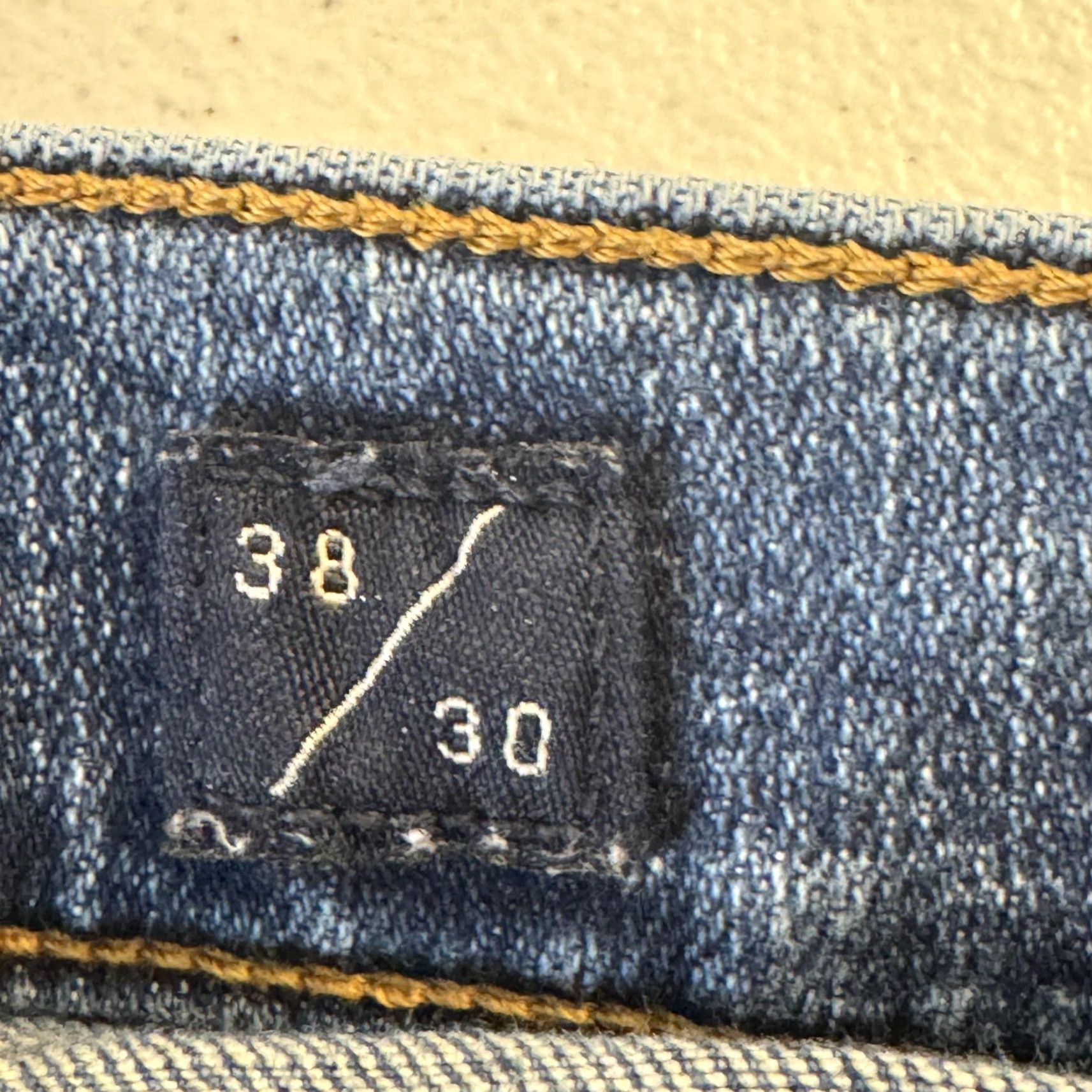 Lucky Brand Lucky Brand 363 Jeans Mens 38x30 Blue Vintage Straight Whiskered Denim Pants Size US 38 / EU 54 - 6 Thumbnail