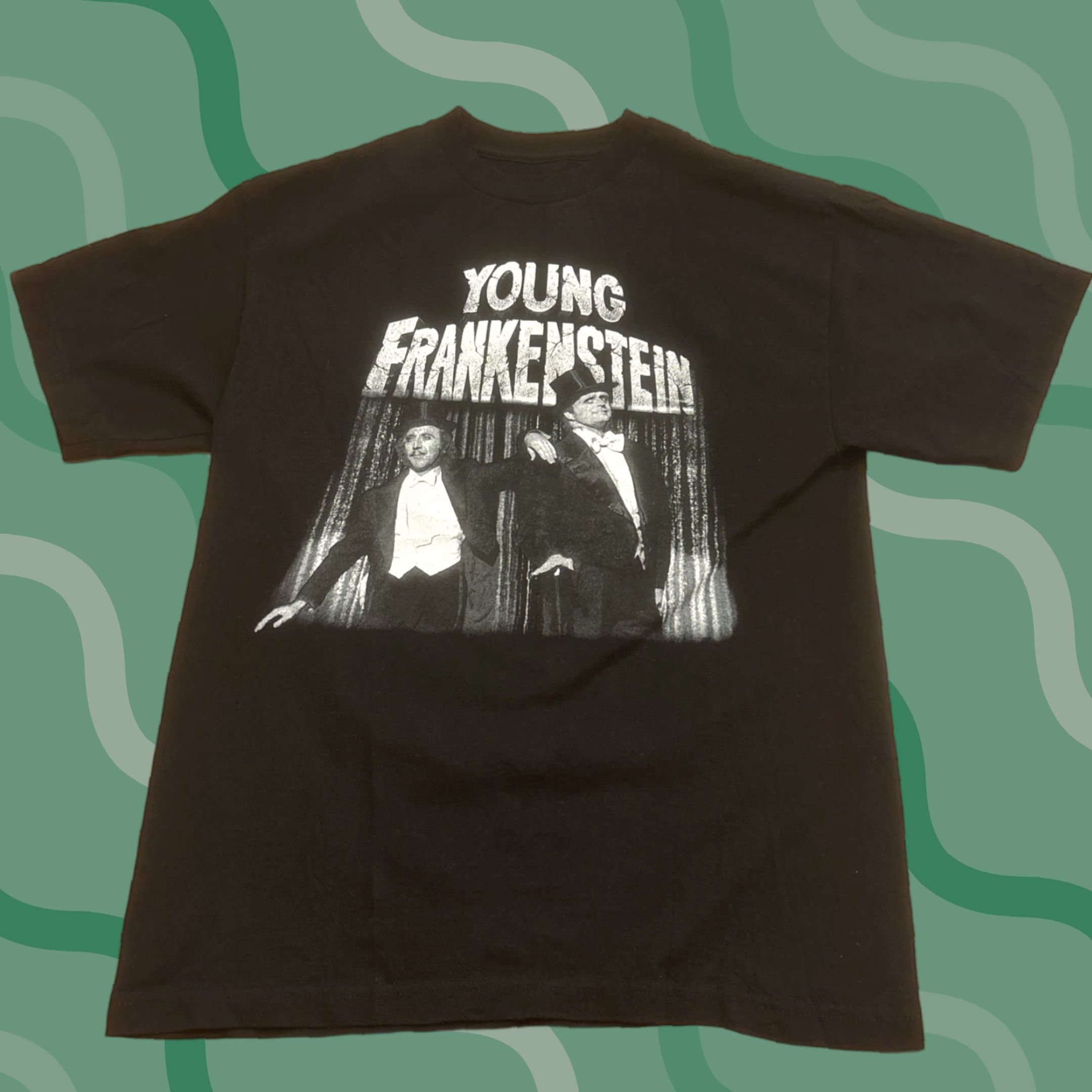 Vintage Young Frankenstein T Shirt Size M Black Men Frankenstein Puttin On The Ritz Rare EUC Size US M / EU 48-50 / 2 - 1 Thumbnail