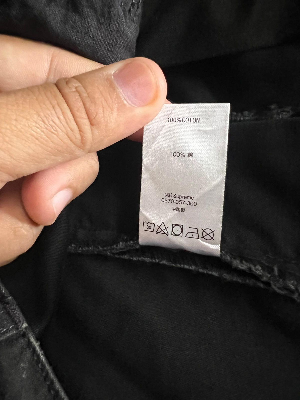 Supreme Authentic🔥Supreme Cargo Pants *BLACK* Drawstring Leg Size US 32 / EU 48 - 13 Thumbnail