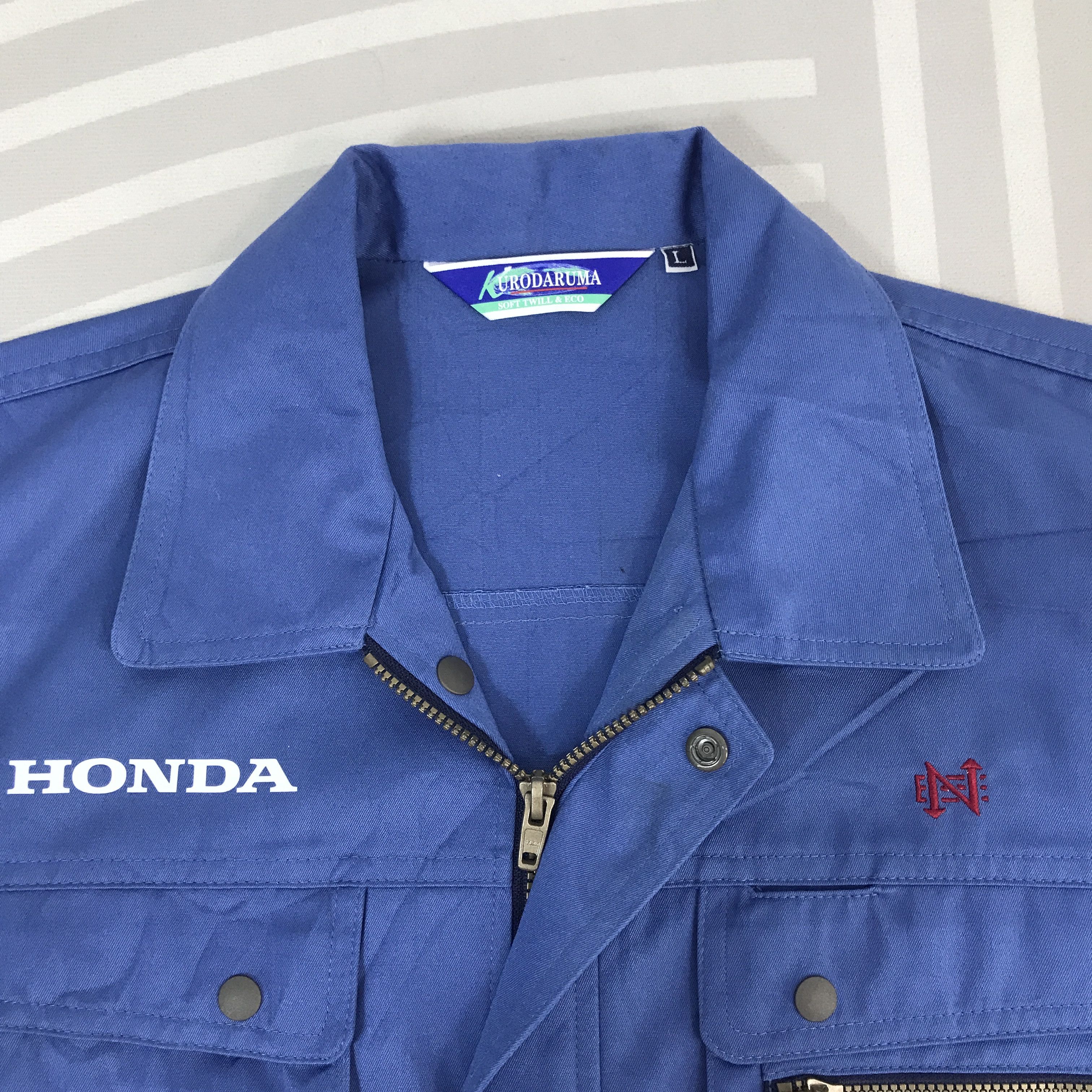 Japanese Brand Vintage Honda Racing Motorsport custom Jacket Size US L / EU 52-54 / 3 - 8 Thumbnail