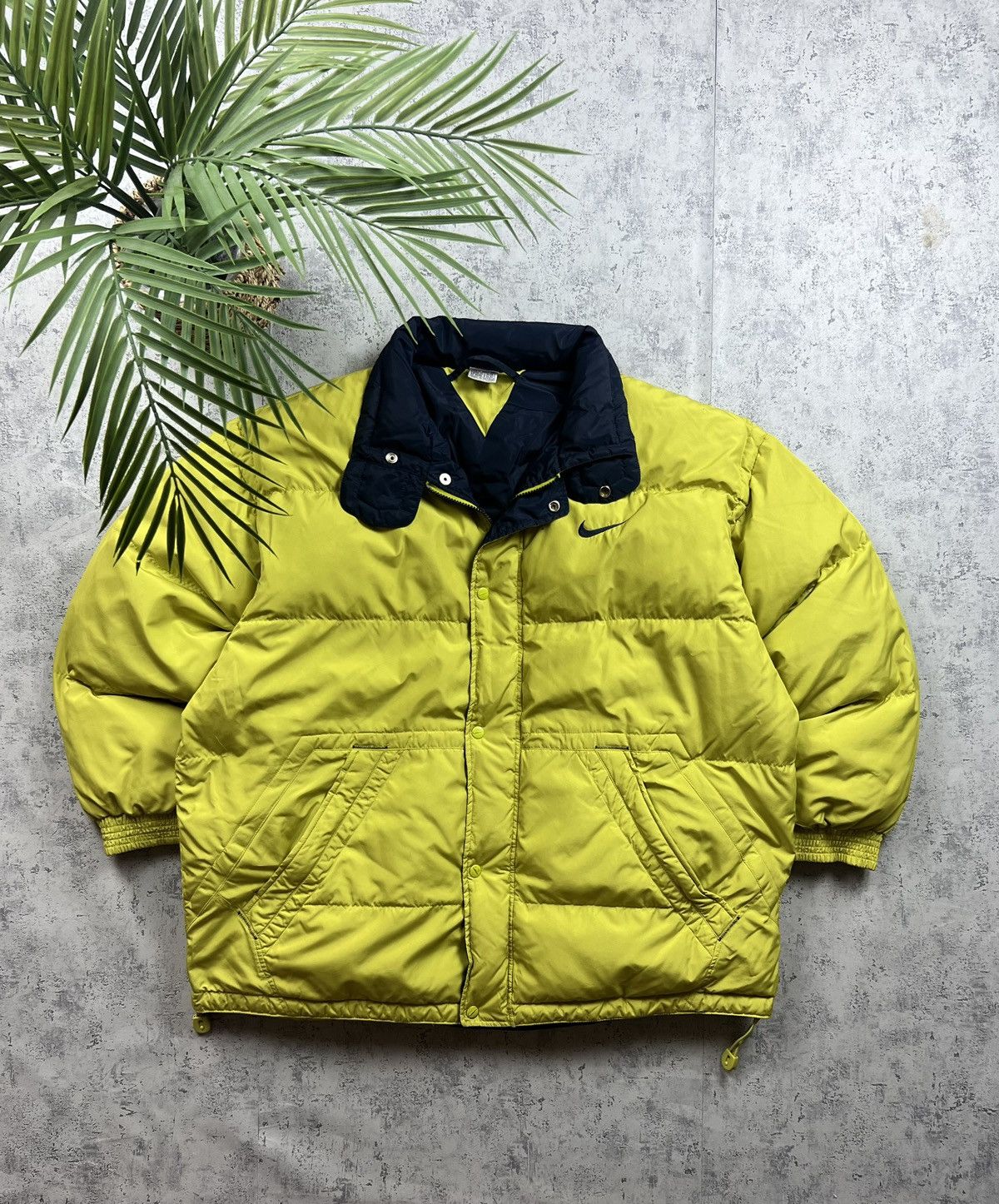 Nike 90s Nike Double Swoosh Vintage Y2K Oversized Puffer Jacket Grailed