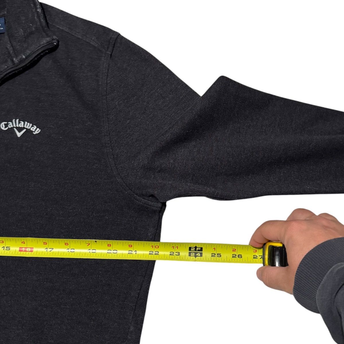 Callaway Callaway Spell Out Logo 1/4 Zip Sweater Men's Medium Size US M / EU 48-50 / 2 - 6 Thumbnail