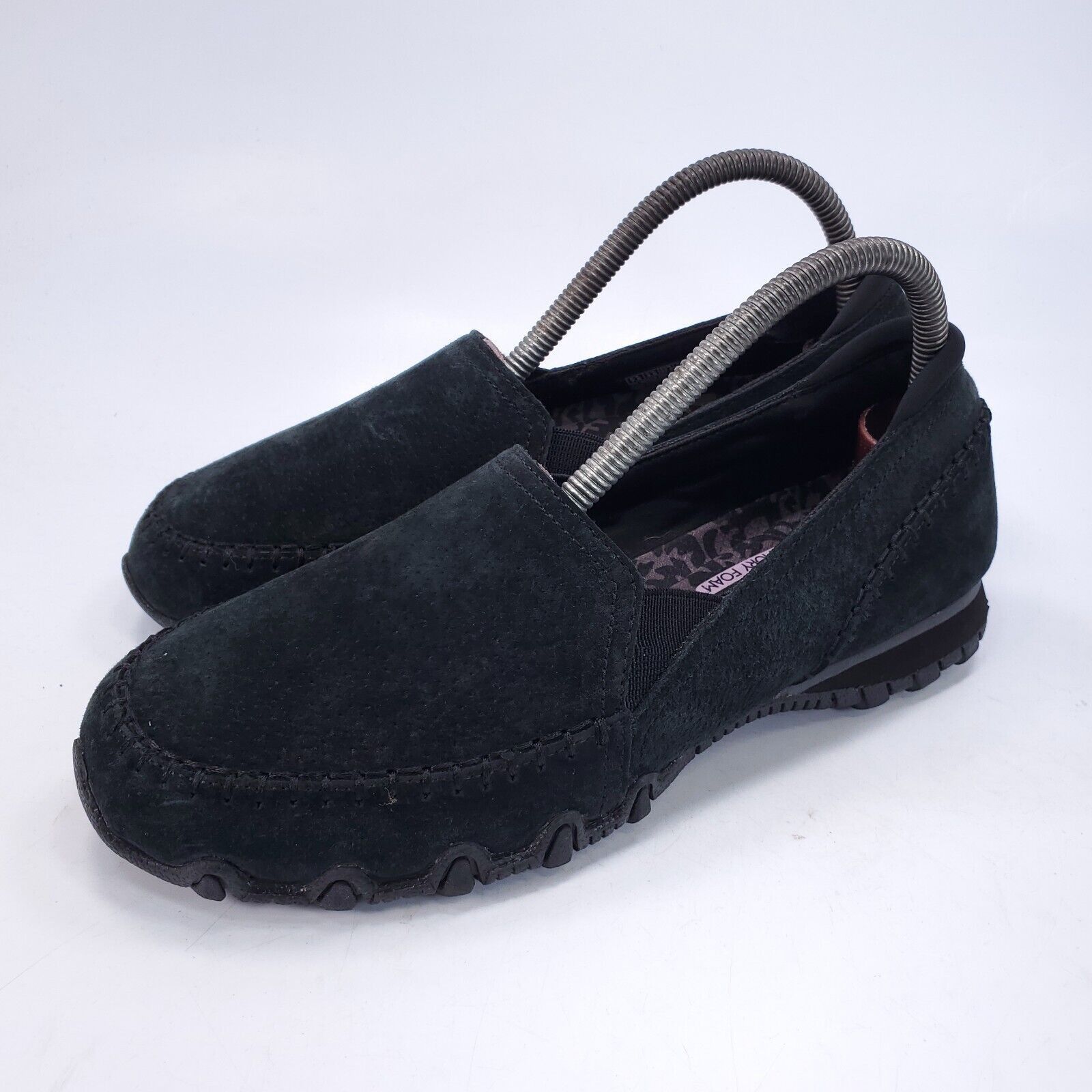 Skechers women's relaxed fit bikers shoes black sales