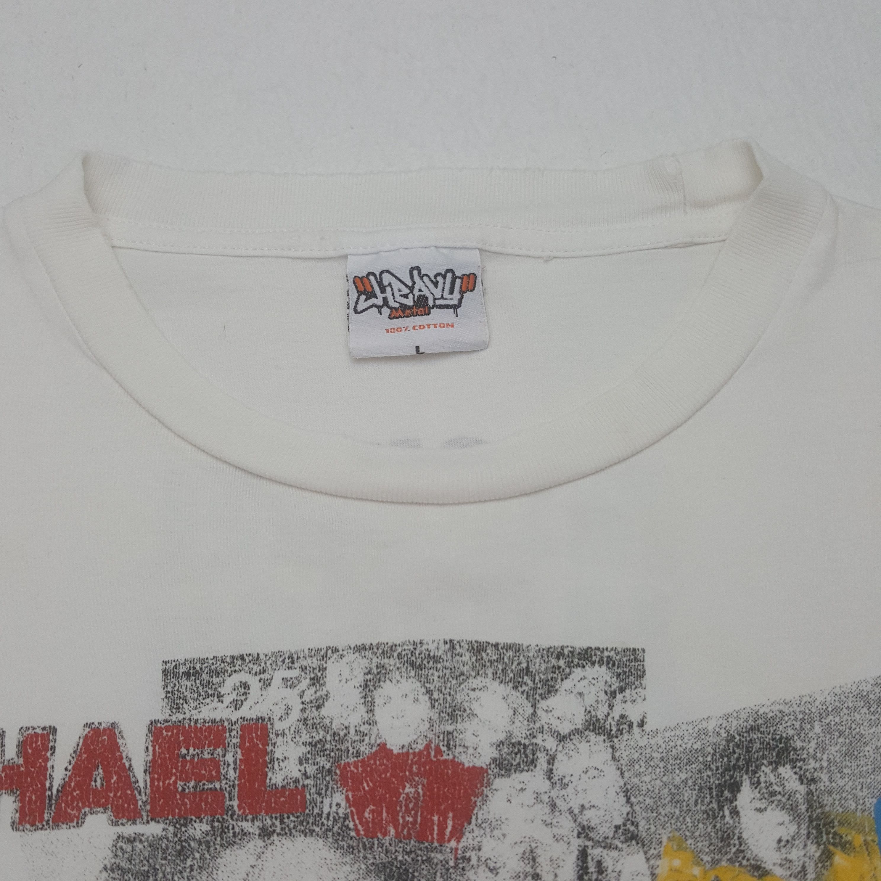 Band Tees × Michael Jackson × Vintage Vintage Michael Jackson American Singer Dancer Tshirt Size US L / EU 52-54 / 3 - 5 Thumbnail
