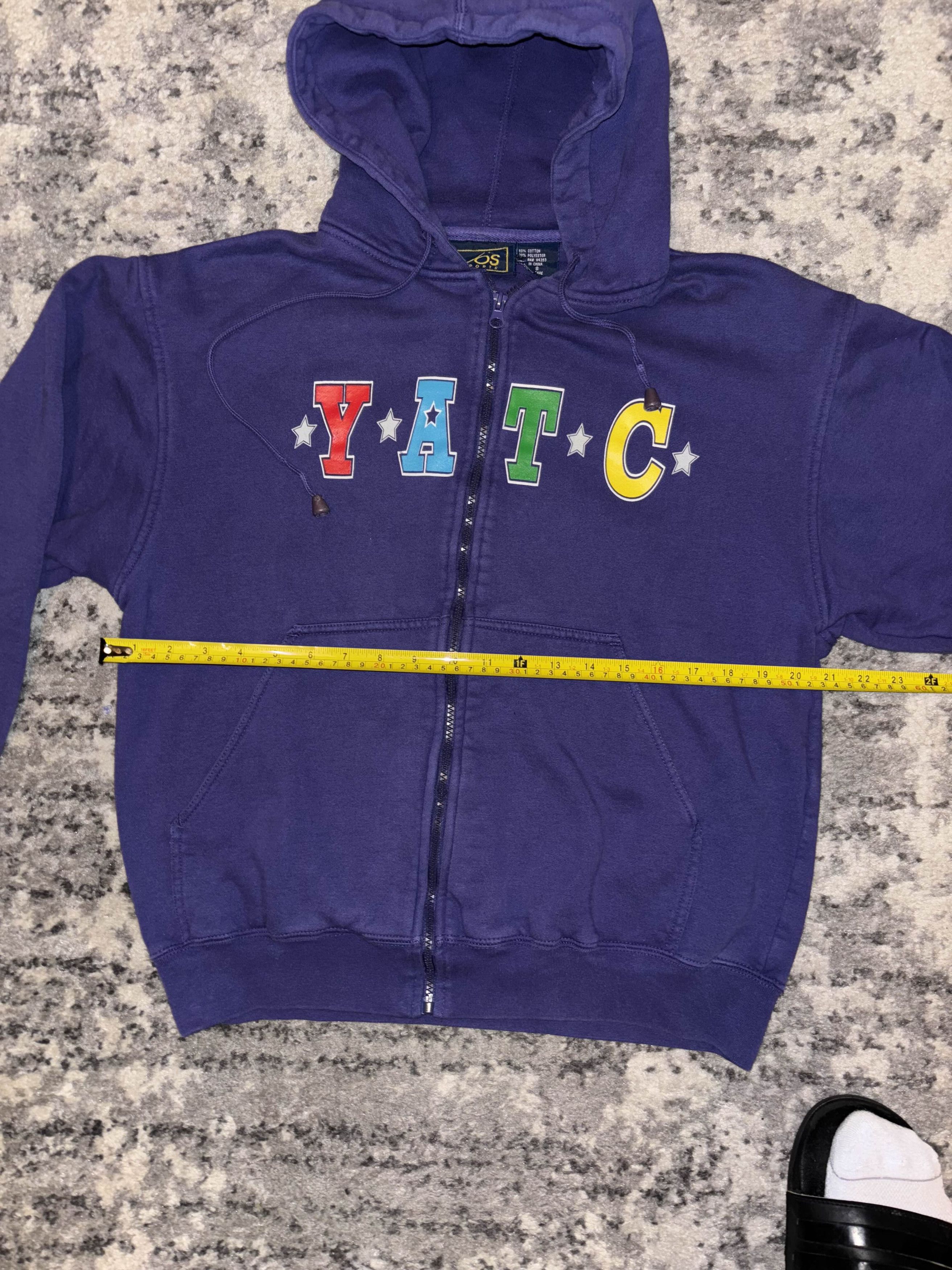 Vintage 00s YATC Star Zip Up Sweater Size US S / EU 44-46 / 1 - 6 Thumbnail
