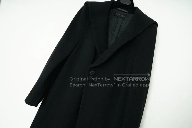 Comme des Garcons Comme Des Garcons one-size-fits-all Large Lapel Wool Mid-Le Size M / US 6-8 / IT 42-44 - 3 Thumbnail