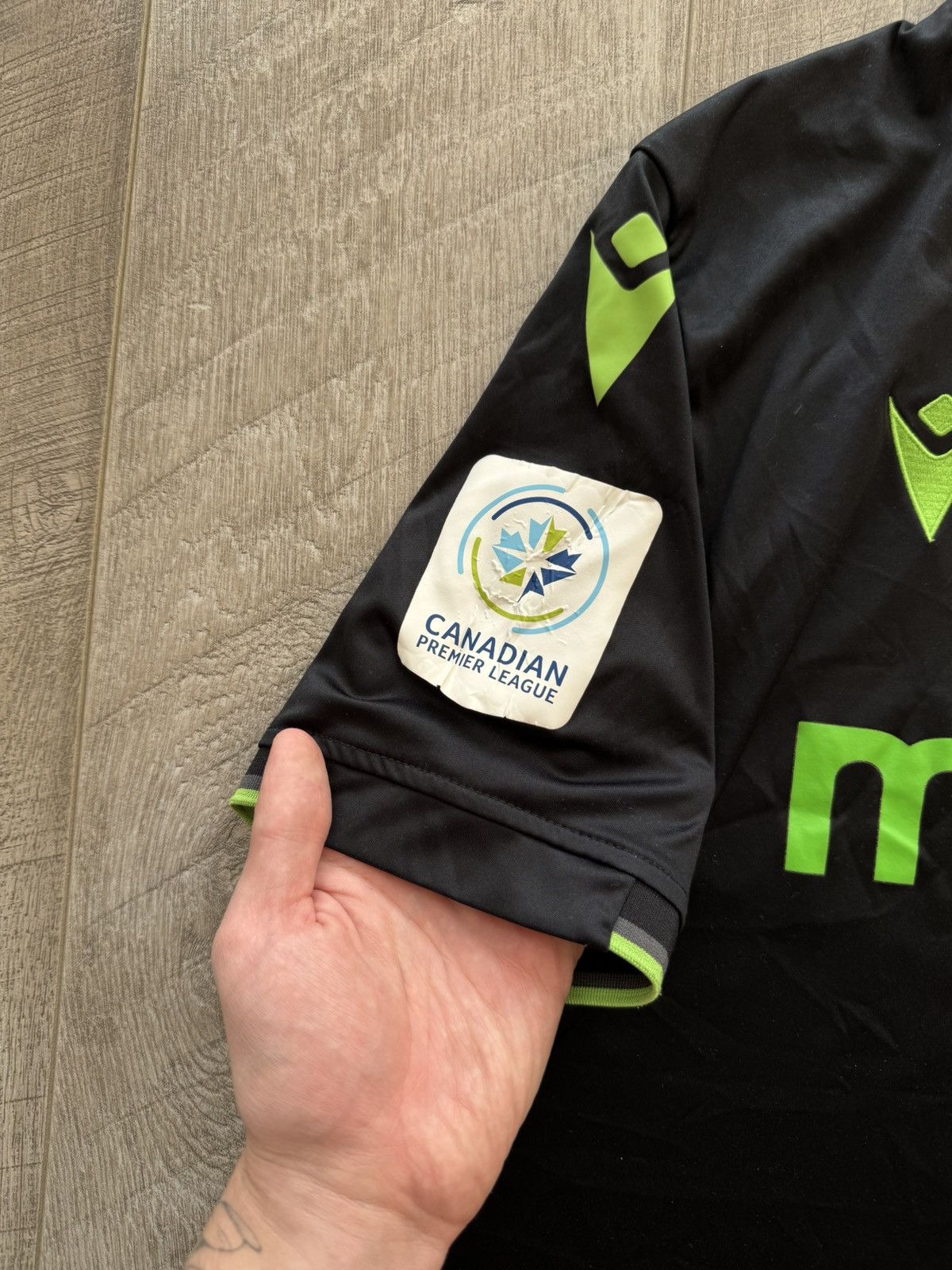 Macron 2020 York 9 Macron Canadian Premier League Away Soccer Shirt Size US L / EU 52-54 / 3 - 4 Thumbnail