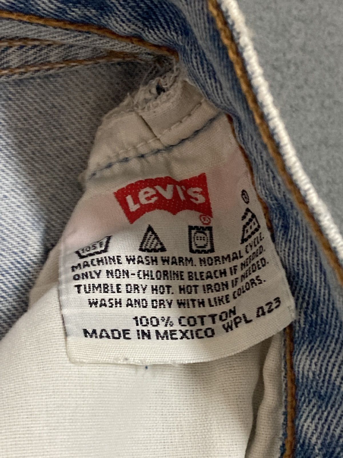 Levi's Vintage Y2K Levis 501 jeans Made in Mexico Size US 33 - 5 Thumbnail