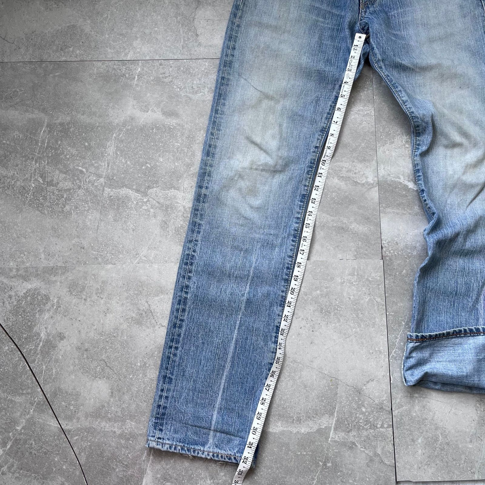 Edwin Edwin Selvedge Jeans – Light Wash – 28x33 – Japanese Denim Size US 28 / EU 44 - 7 Thumbnail