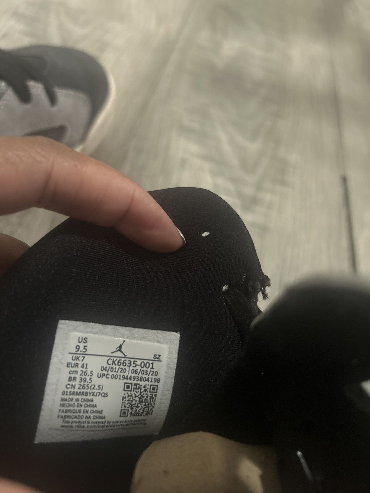 Jordan Brand Jordan Retro 6 Smoke Grey Size US 9.5 / IT 39.5 - 6 Thumbnail