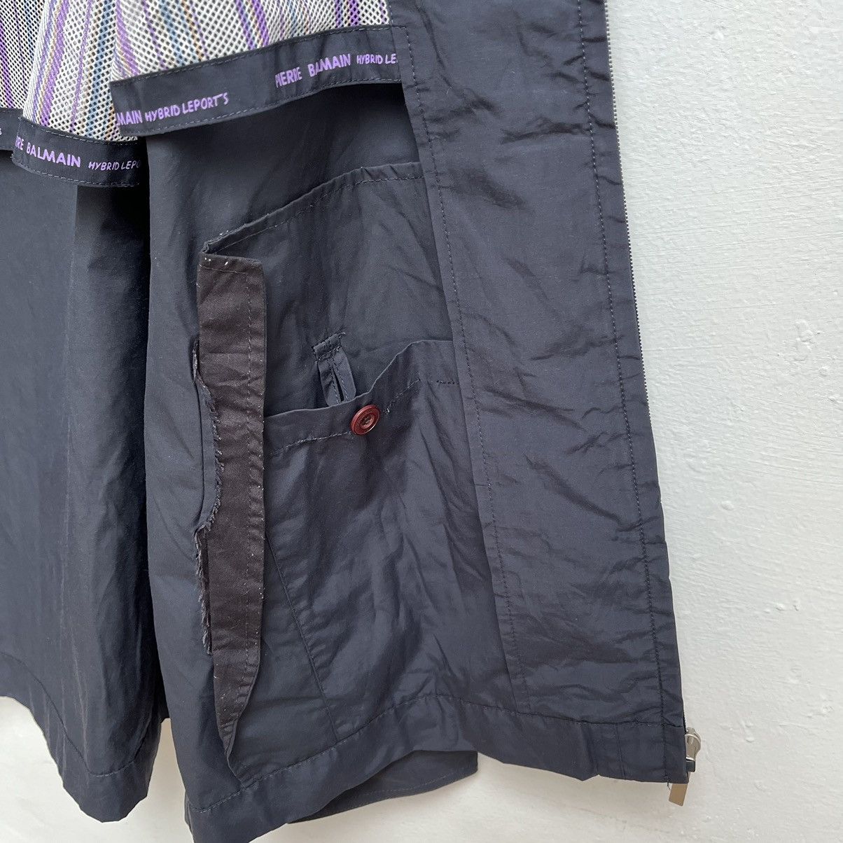 Pierre Balmain Vintage Pierre Balmain Hybrid Sports Jacket Size US L / EU 52-54 / 3 - 7 Thumbnail