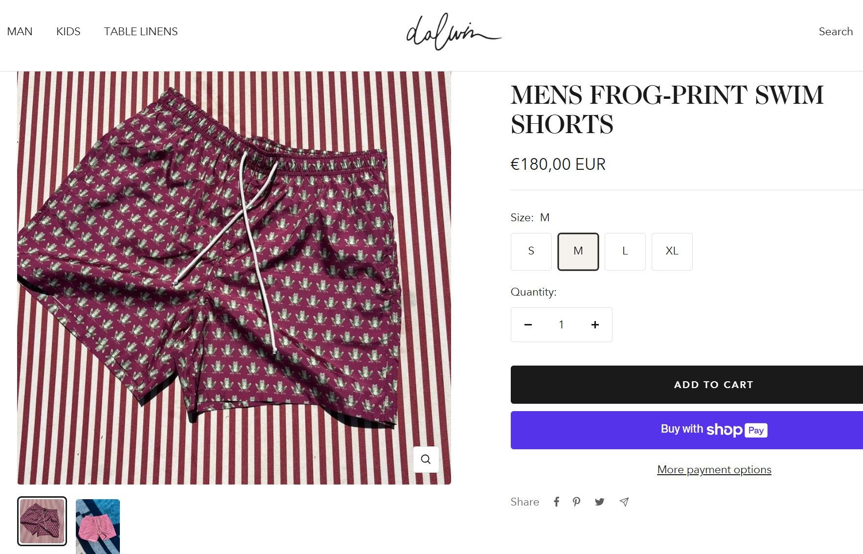 Other Dalwin Frog Swim Shorts Size US 32 / EU 48 - 5 Thumbnail