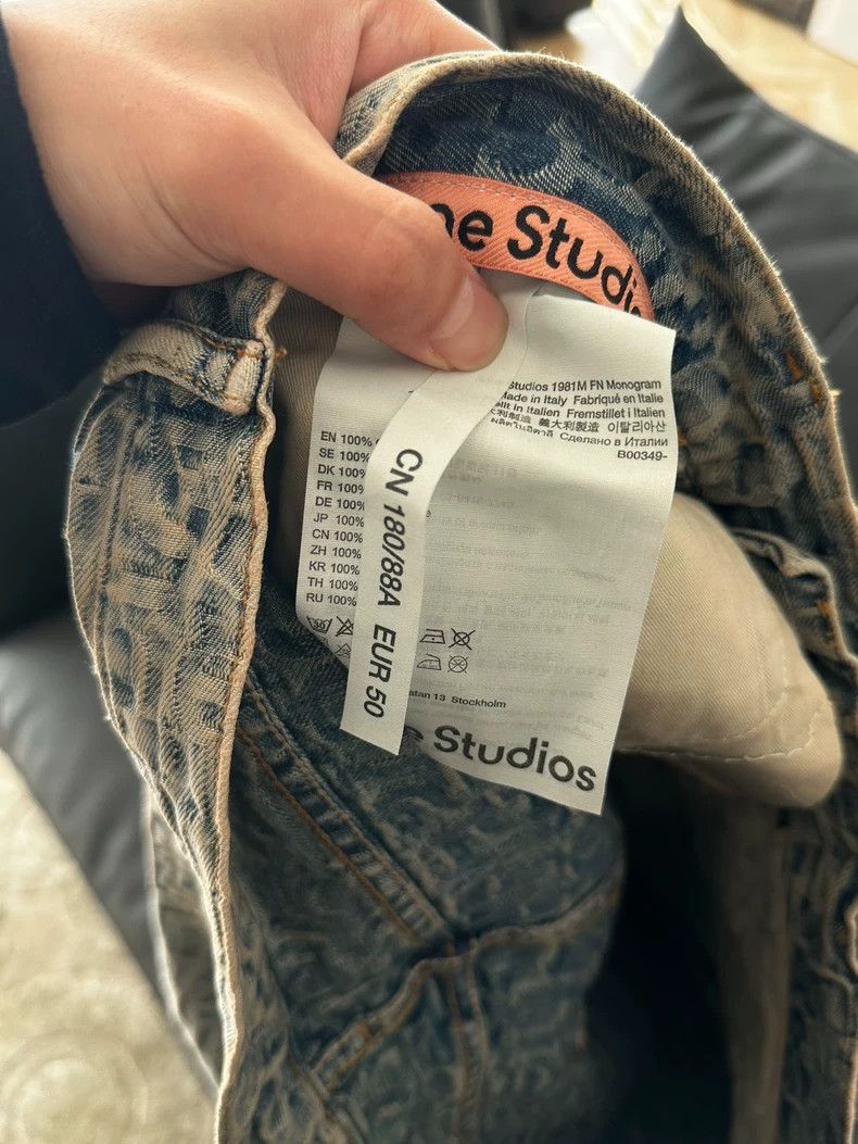 Acne Studios acne studios Print jeans 2502-Nextarrow Size US 34 / EU 50 - 6 Thumbnail