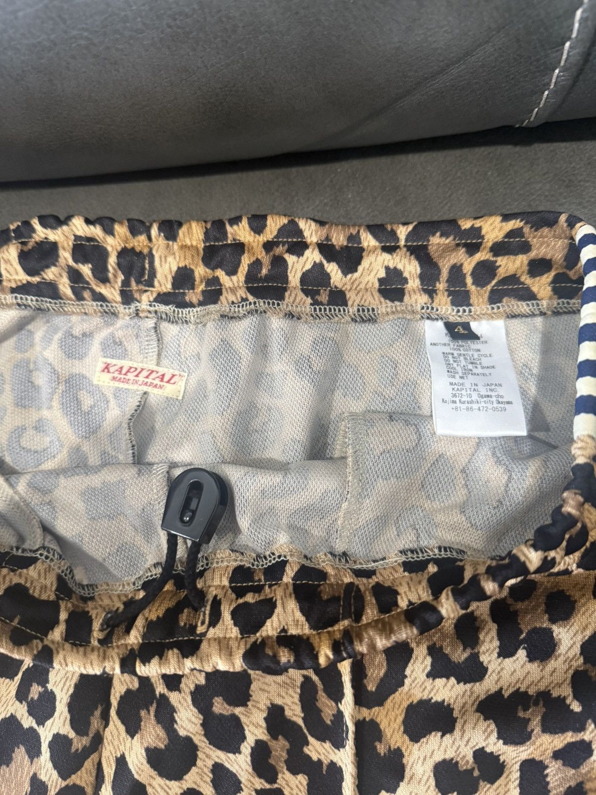 Kapital Kapital Leopard print Track Pants Size US 44 / EU 60 - 3 Thumbnail