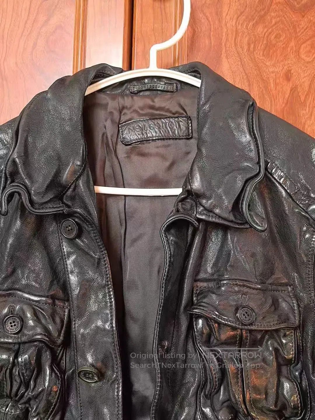 Neil Barrett Neil Barrett Pitt Style Buffalo Leather Jacket XXS. Size US XXS / EU 40 - 6 Thumbnail