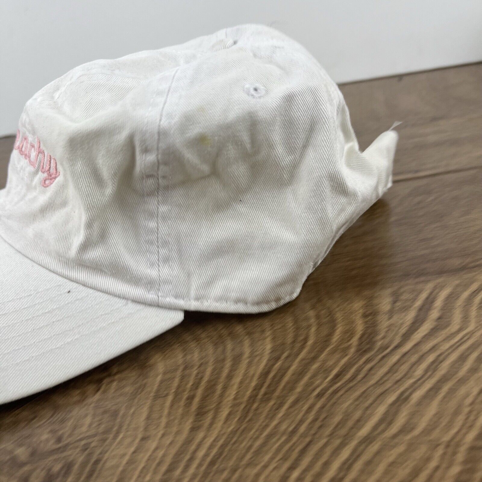 Other Peachy Hat Peach Adjustable Hat White Adjustable Hat White A Size ONE SIZE - 9 Thumbnail