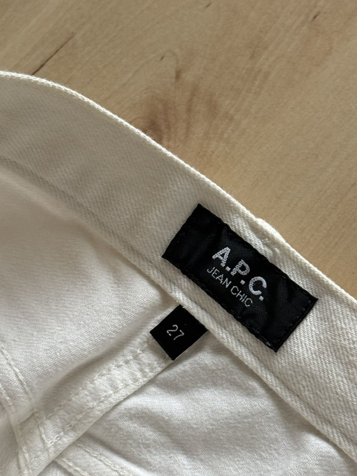 A.P.C. A.P.C. Paris Jean Chic denim straight jeans Size US 27 - 5 Thumbnail