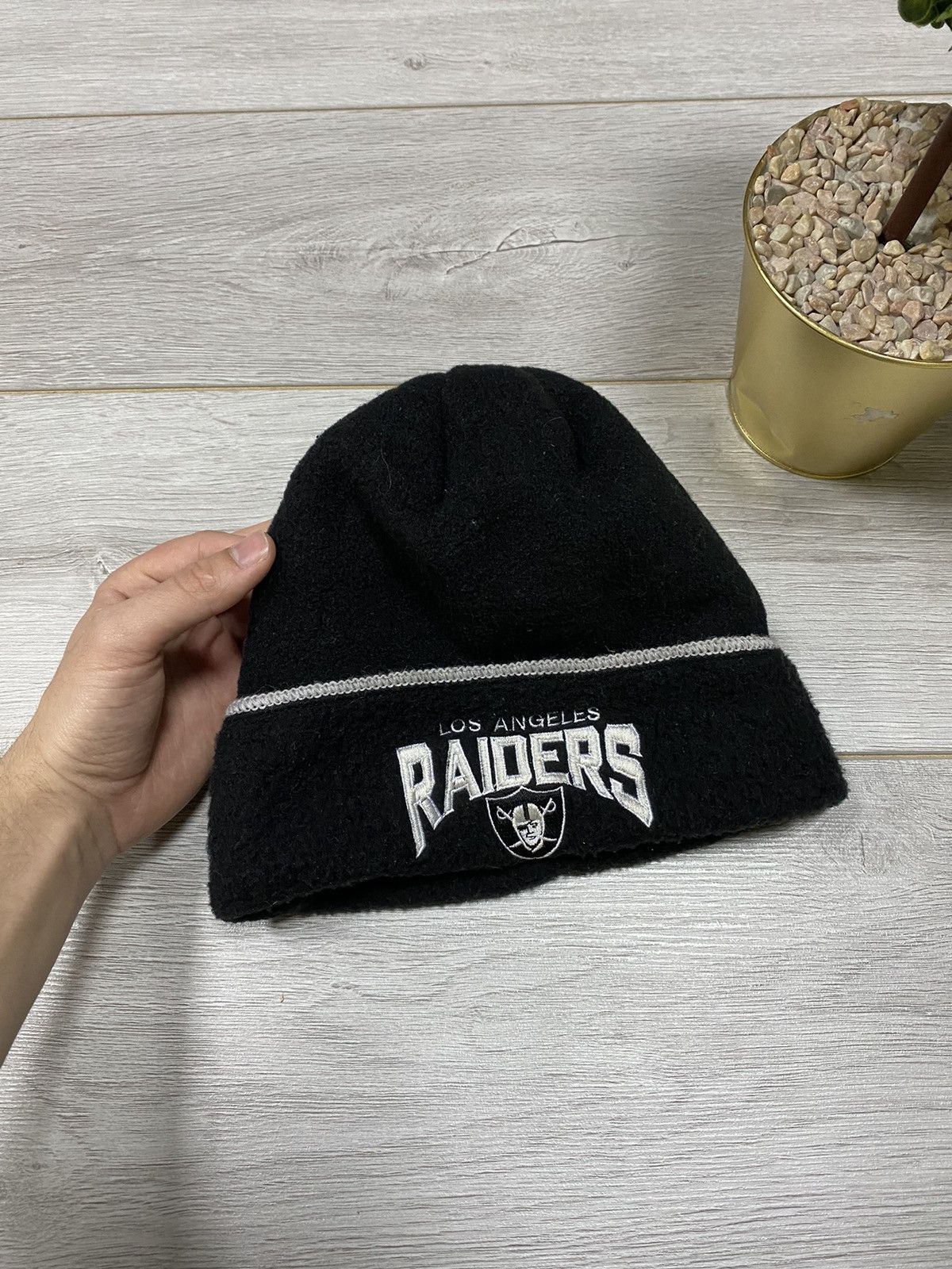 MLB Raiders Los Angeles vintage fleece hat USA Size ONE SIZE - 2 Thumbnail