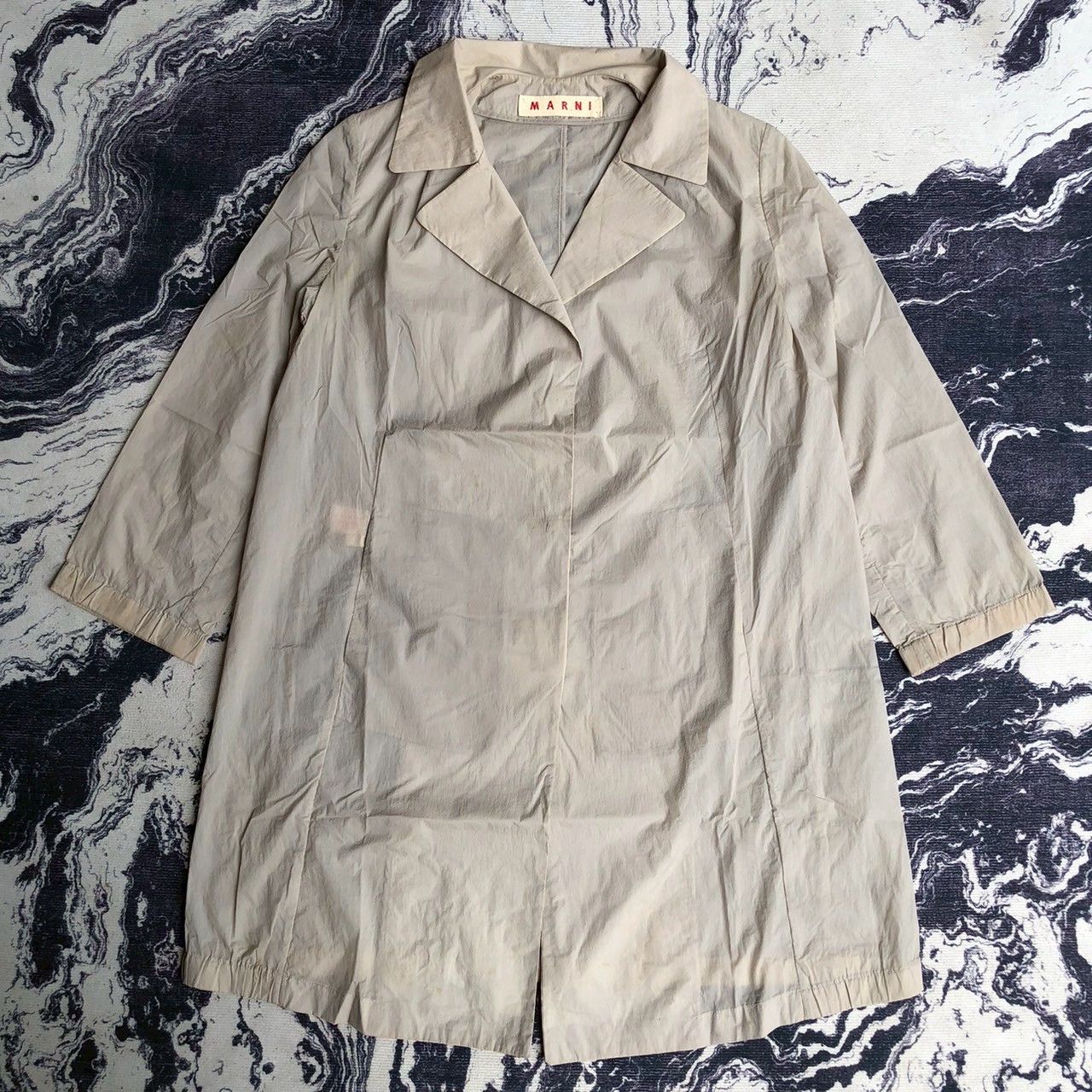 Marni Vintage Marni Nylon Shirt Coat Size XS / US 0-2 / IT 36-38 - 1 Thumbnail