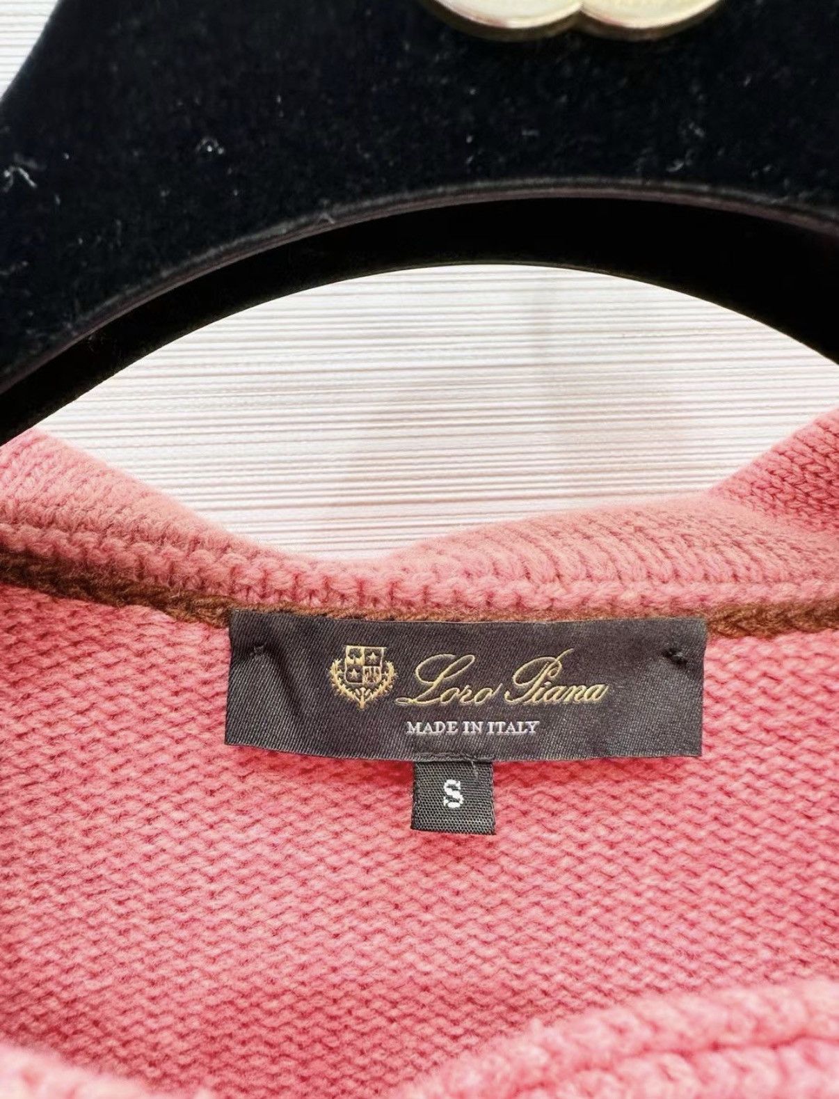 Loro Piana LORO PIANA Pink Cashmere Hooded Sweater J33 Size US S / EU 44-46 / 1 - 3 Thumbnail