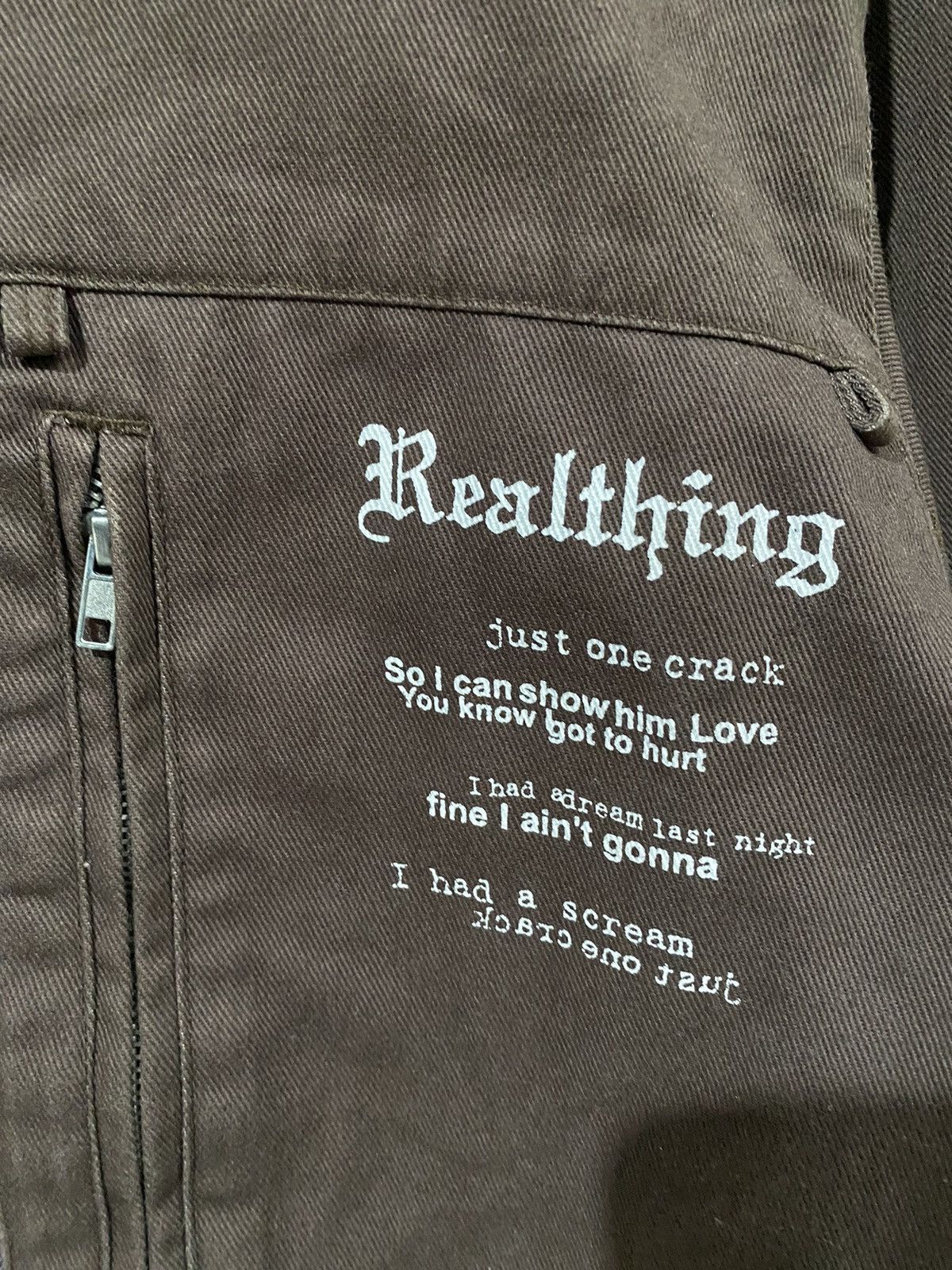PPFM 🔥2000s Slash Number Japan Poem cross punk Jacket Size US M / EU 48-50 / 2 - 5 Thumbnail