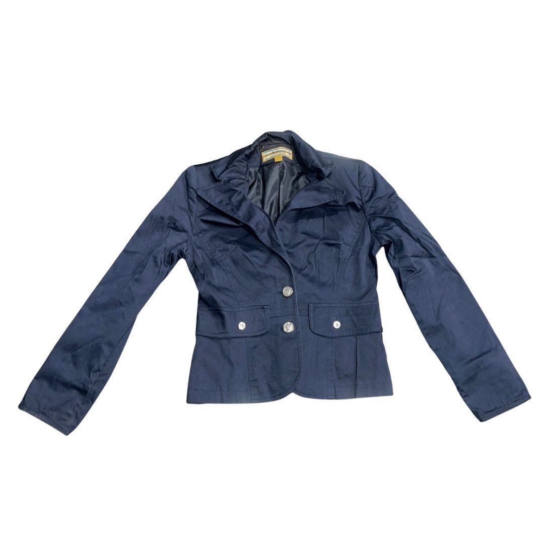 Other Allen by Allen Schwartz Blue Blazer Jacket SZ 2 Button VTG Size XS / US 0-2 / IT 36-38 - 1 Thumbnail