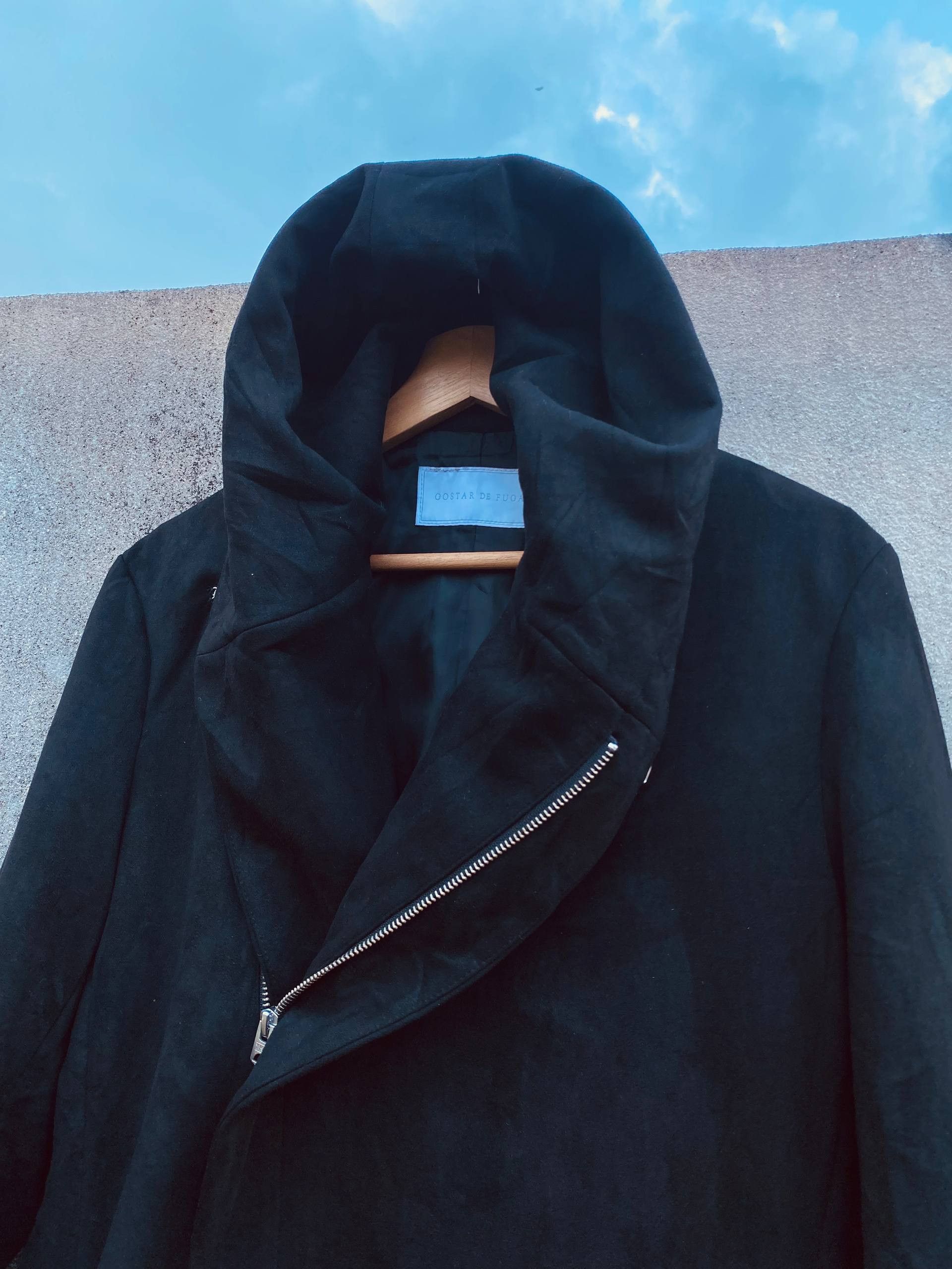 GOSTAR DE FUGA GOSTAR DE FUGA Asymmetrical Hooded Coat Jacket Size US S / EU 44-46 / 1 - 3 Thumbnail
