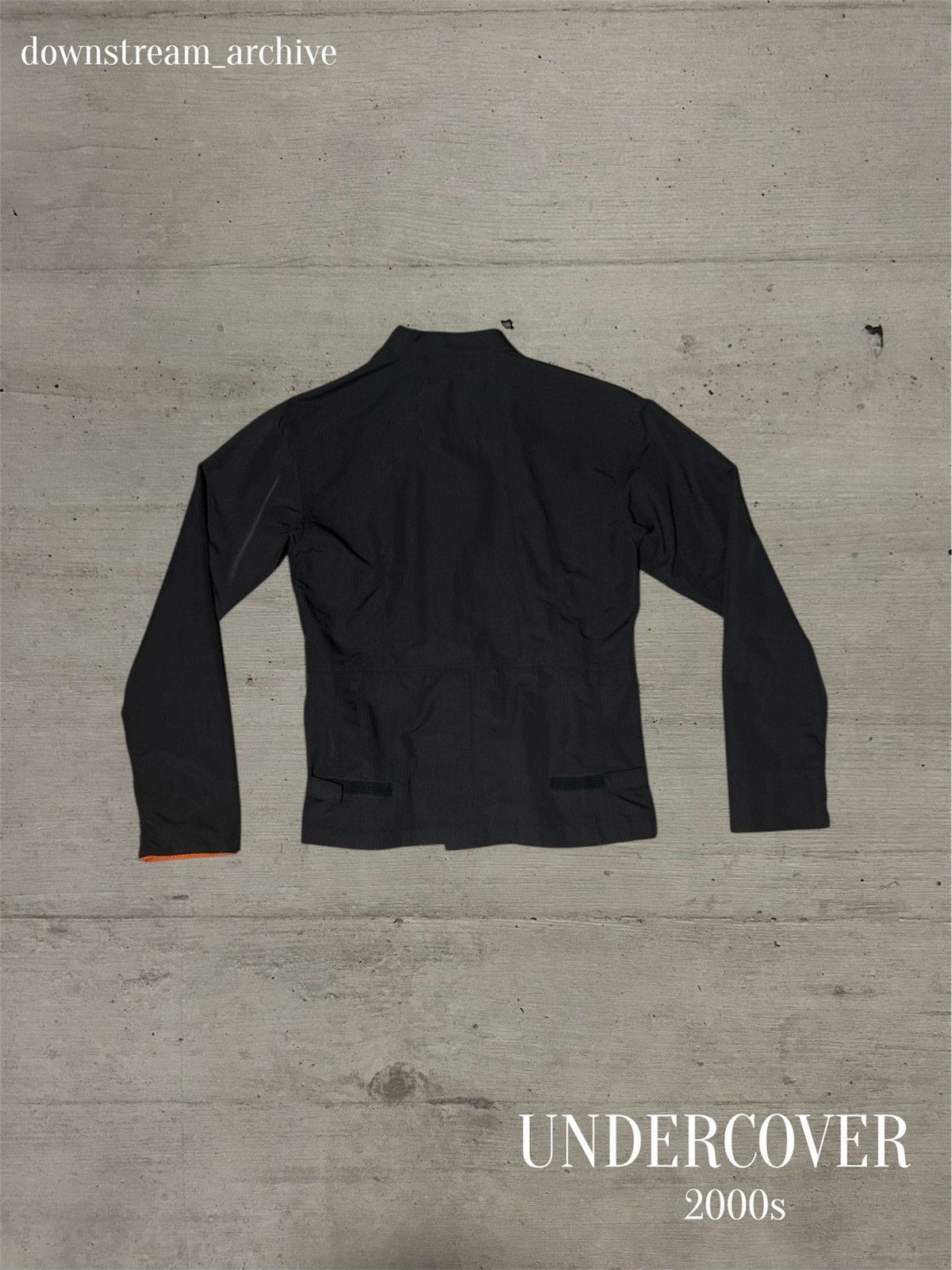 Jun Takahashi Undercover 00SS “Teaser” SK務PT Techno Velcro Mandarin Shirt Size US S / EU 44-46 / 1 - 2 Thumbnail