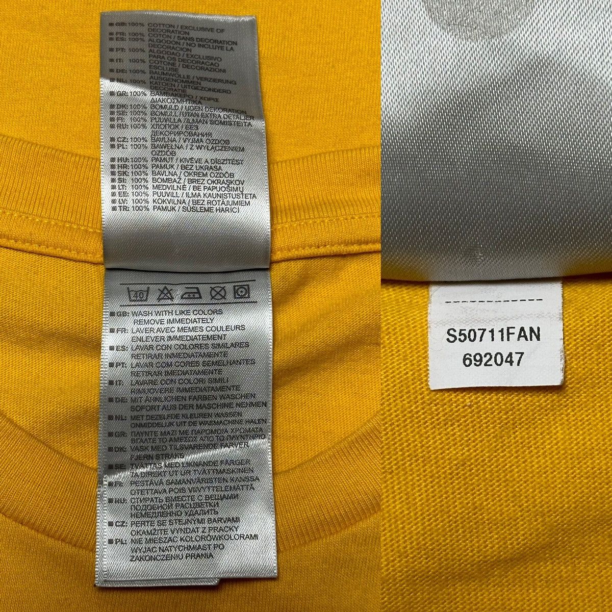 Nike × Vintage Nike Vintage Center Big Swoosh T-Shirt Size US M / EU 48-50 / 2 - 8 Thumbnail