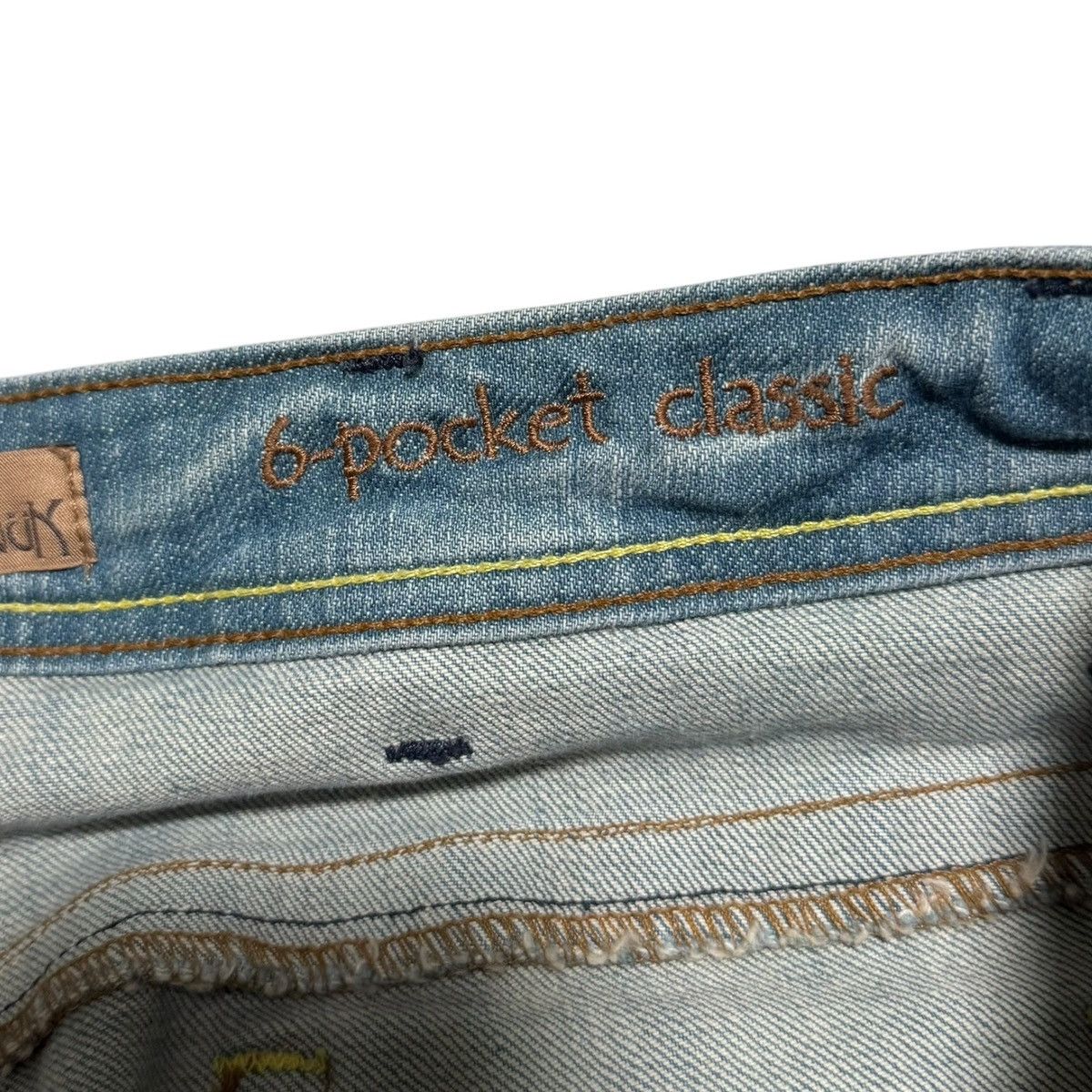 Other Yanük 6 Pocket USA Made Patchwork Jeans Women’s 25 (27.5x34) Size 27" / US 4 / IT 40 - 7 Thumbnail