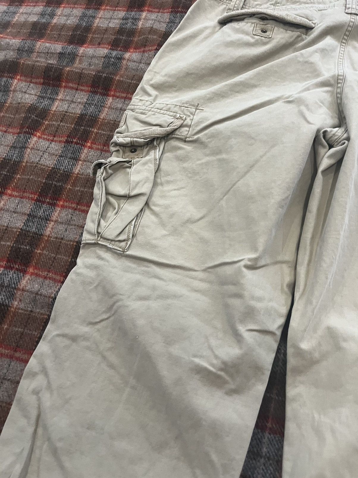 Hurley × Oakley × Vintage Vintage 90’s Hurley Cotton extra Cargo pants , trousers Size US 37 - 8 Thumbnail