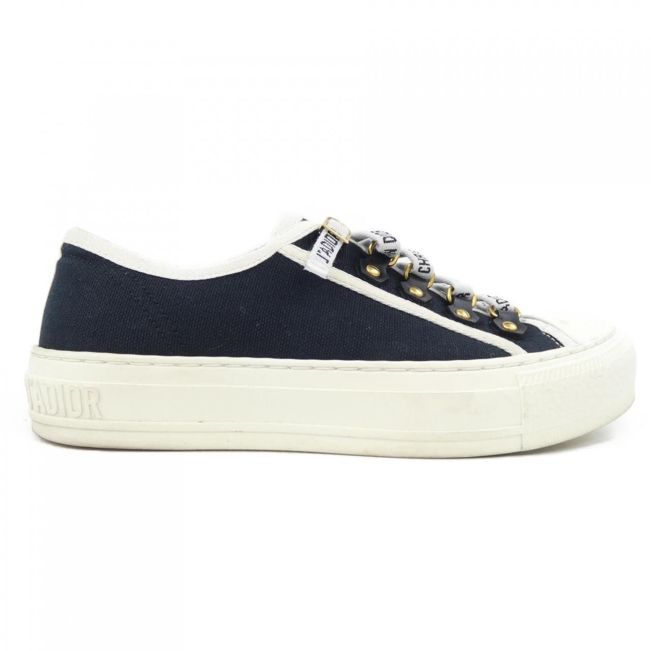 Dior Dior Christian Dior WALK'N'DIOR J'ADIOR Signature Cotton Canvas Sneakers Textile Shoes KCK177CVA DUTY FREE for USA Size ONE SIZE - 1 Thumbnail